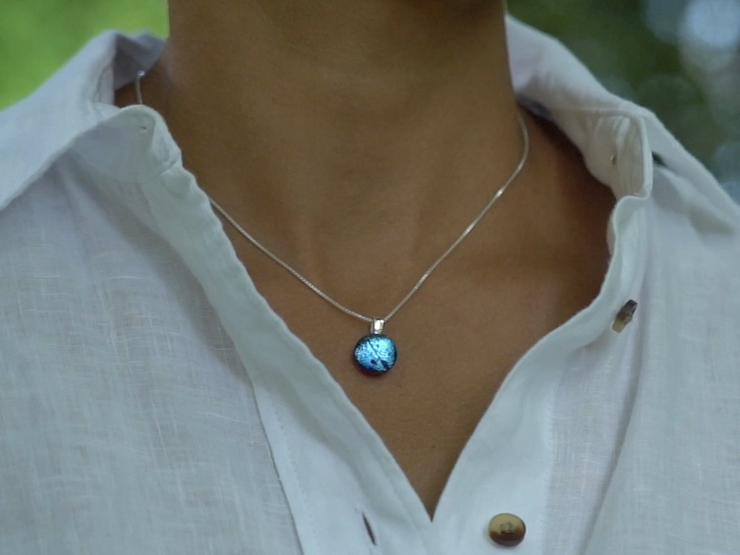 Necklace Dorn Ice Blue main image 1