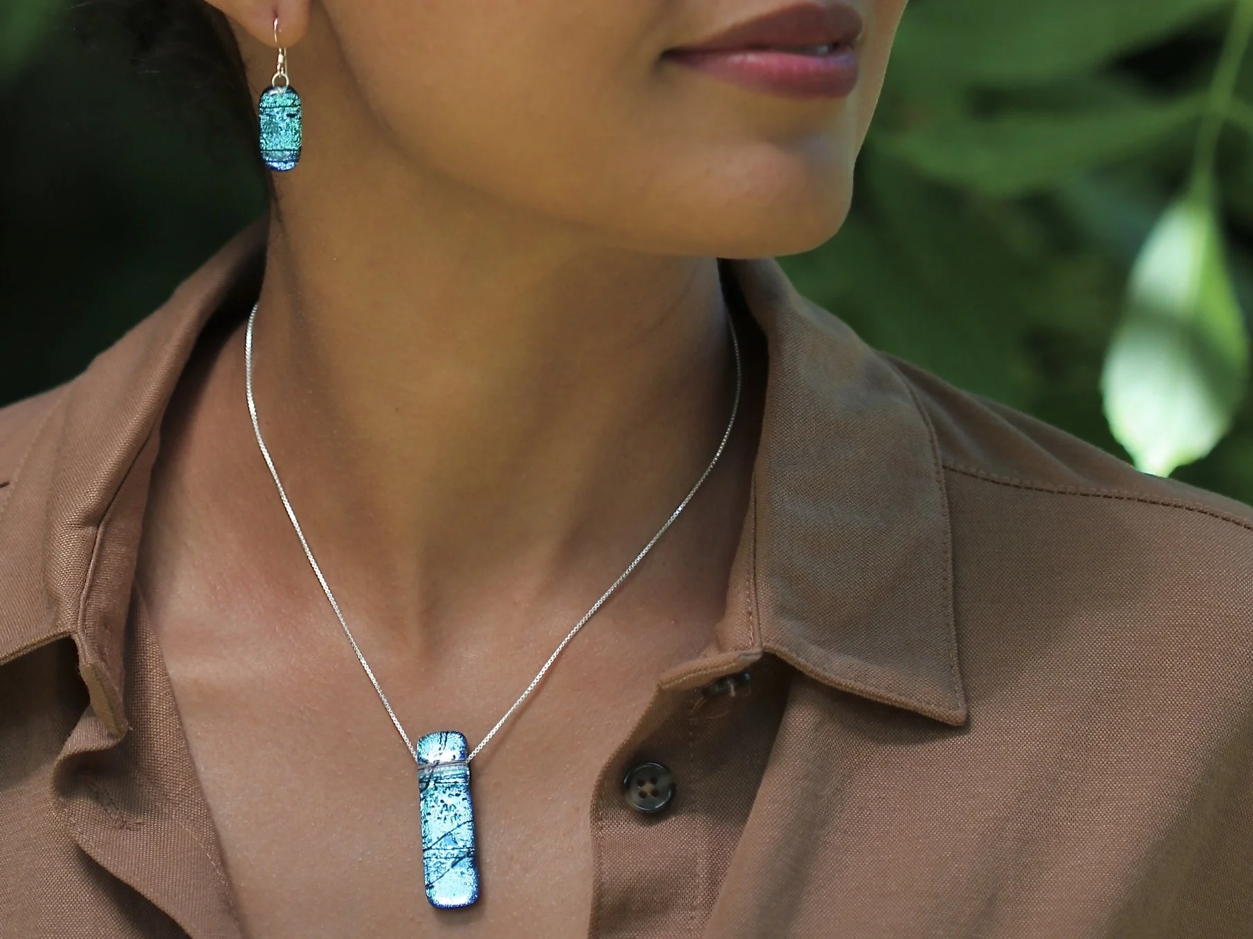Necklace Dorn Ice Blue