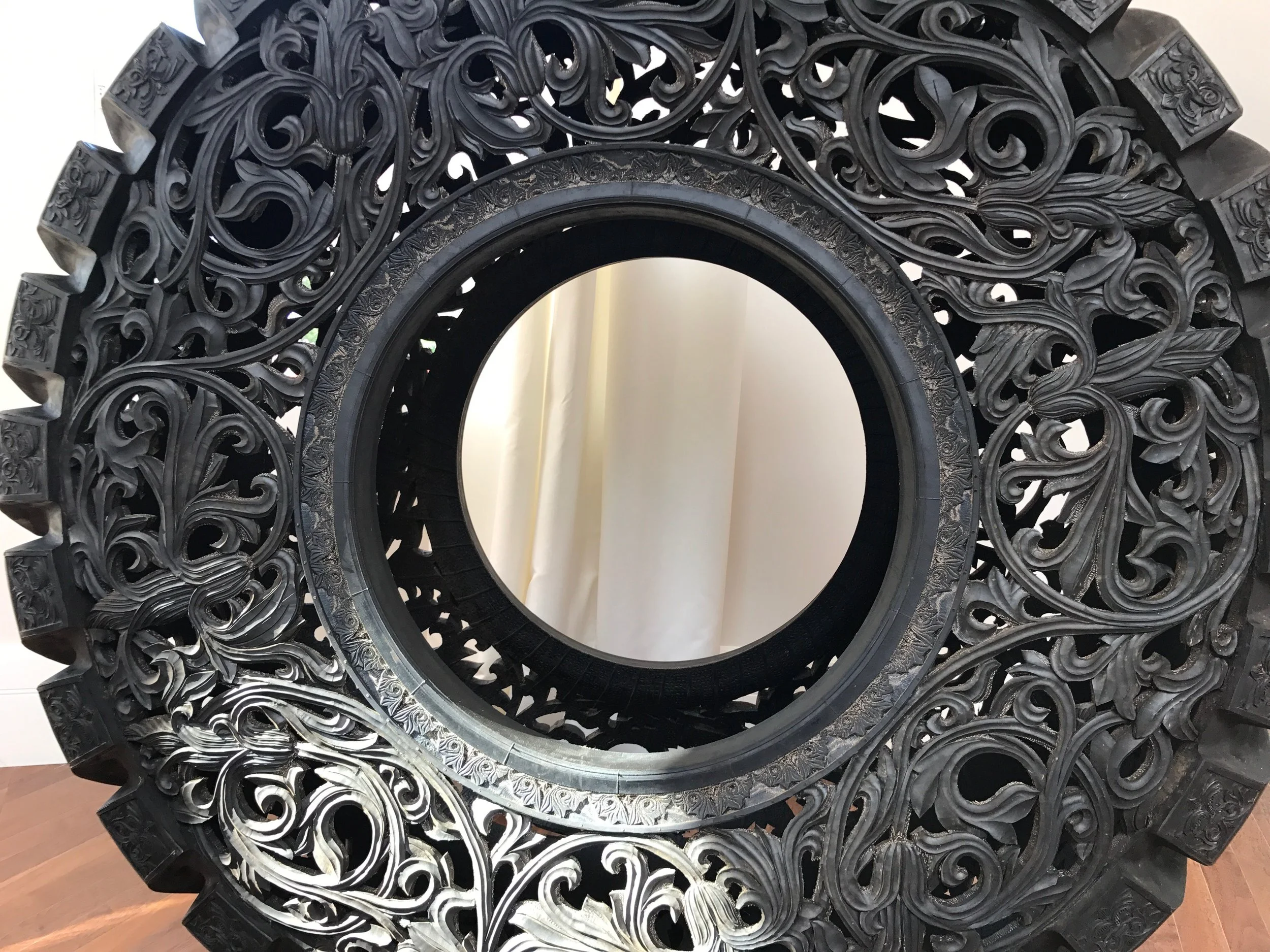 truck tyre by wim delvoye