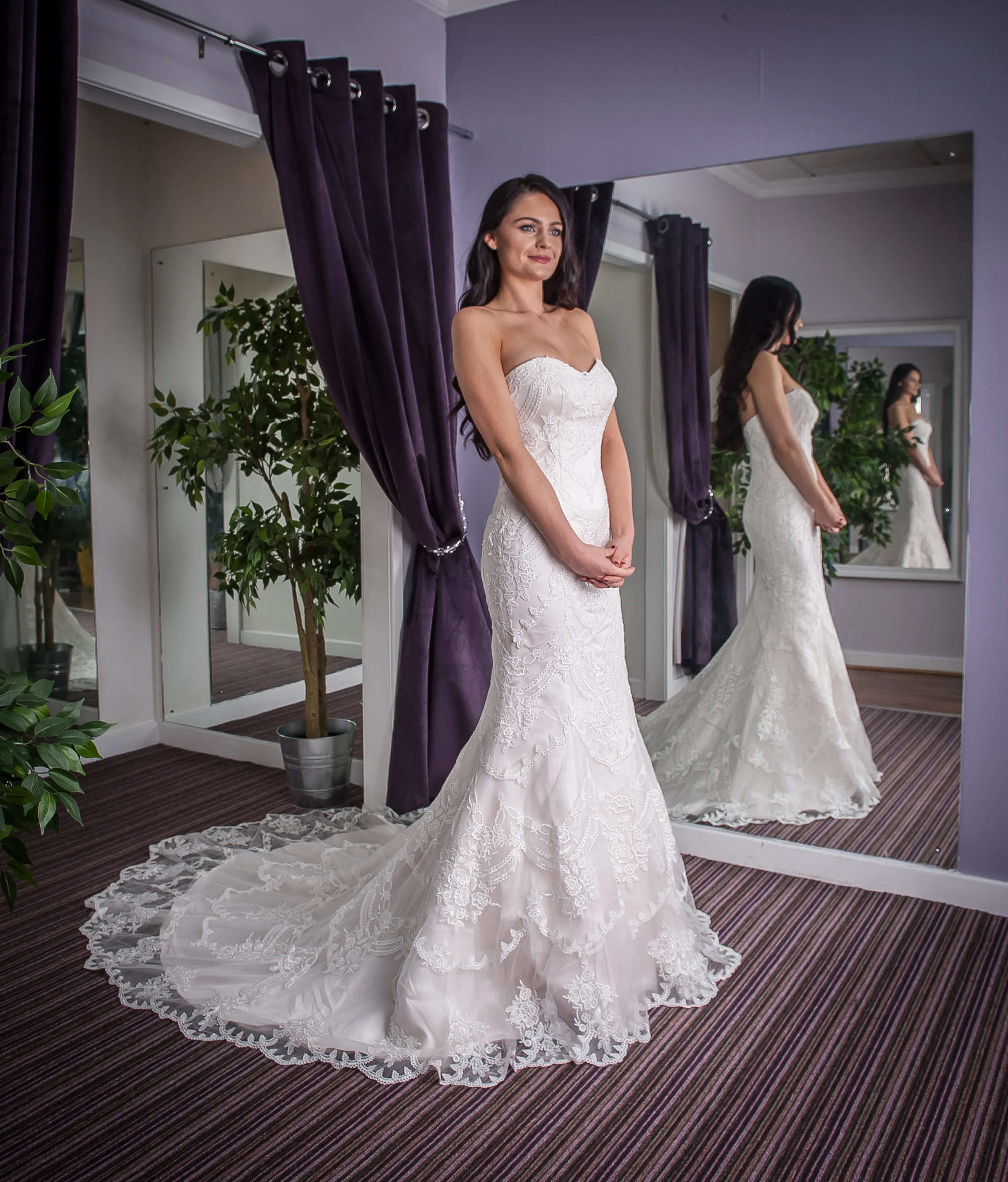 Choosing the right colour wedding dress 