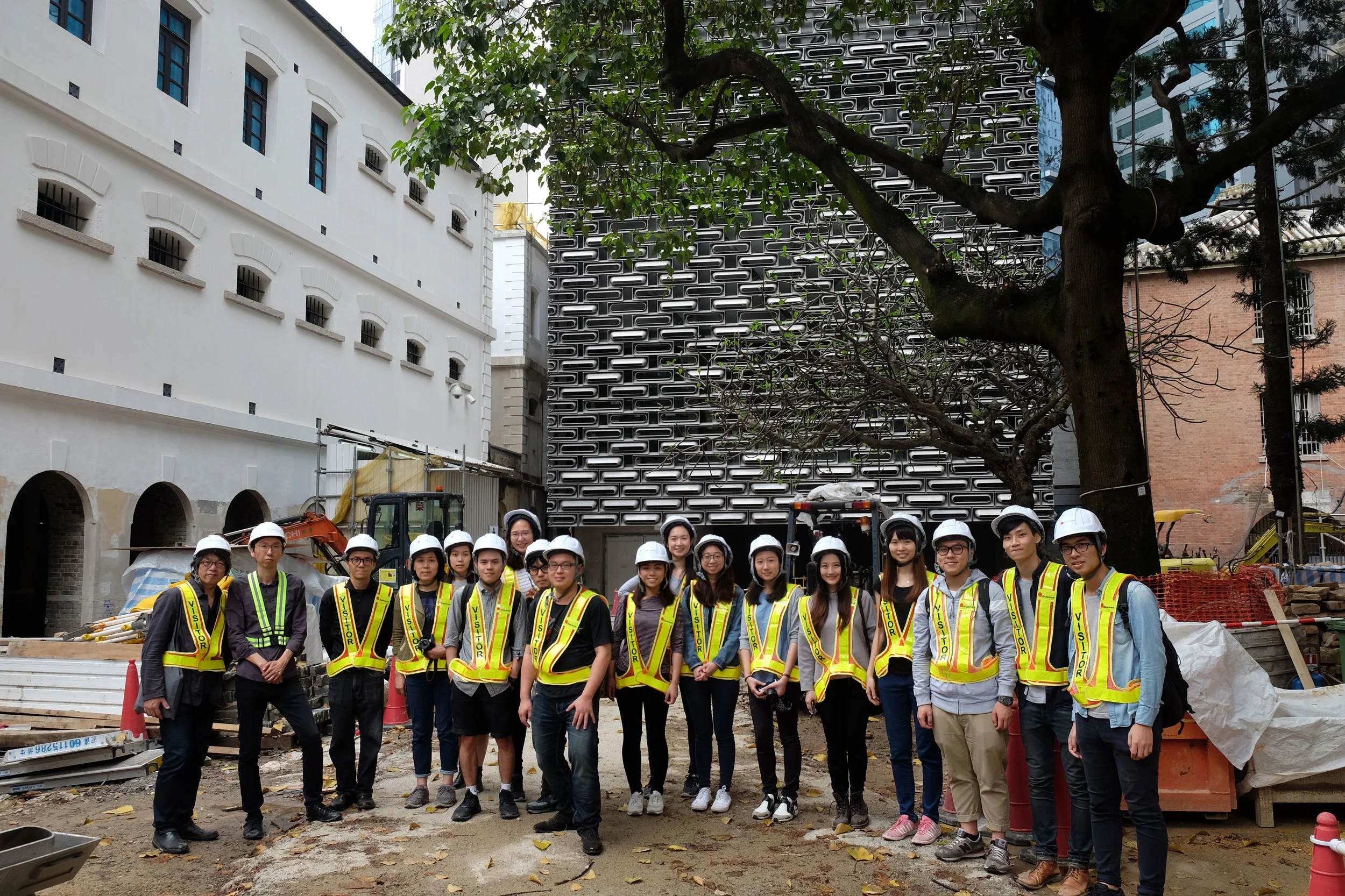 Site visit to heritage transformation project Central Police Station by Herzog & de Meuron