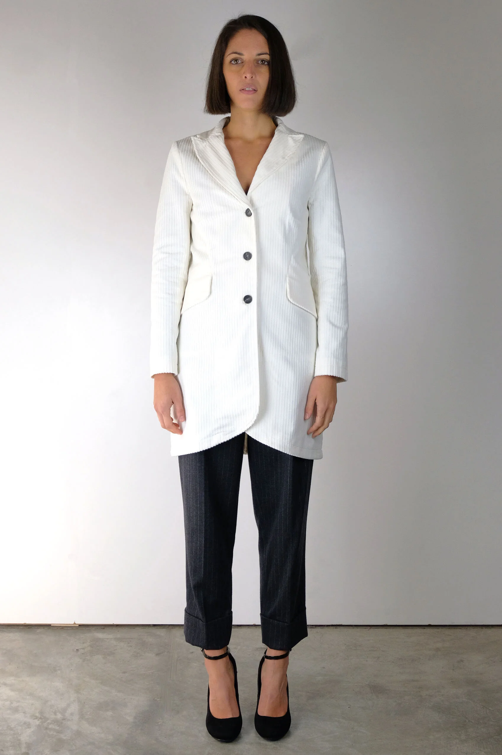 giacca sciancrata donna