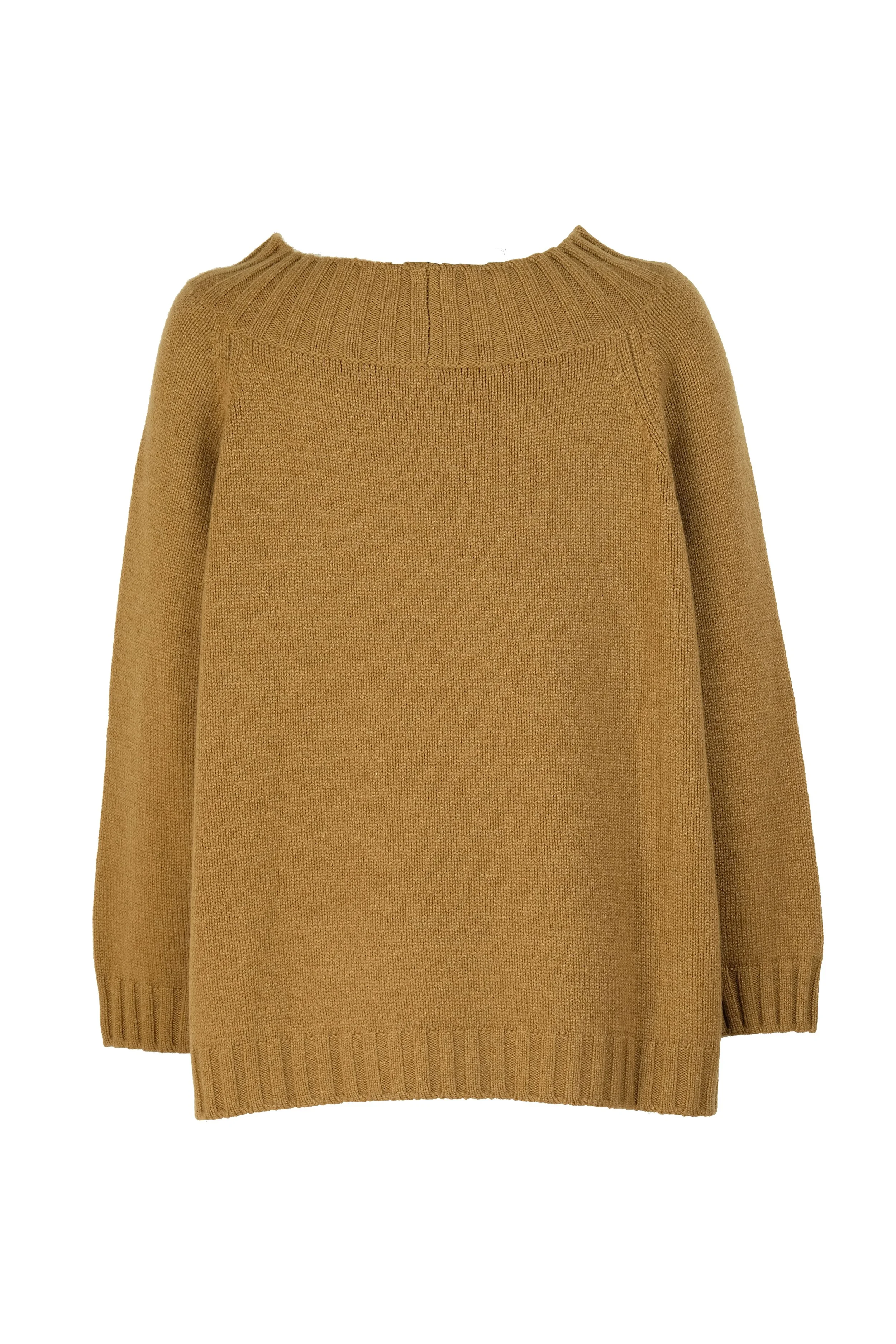 maglione morbido 100% cachemire color cammello