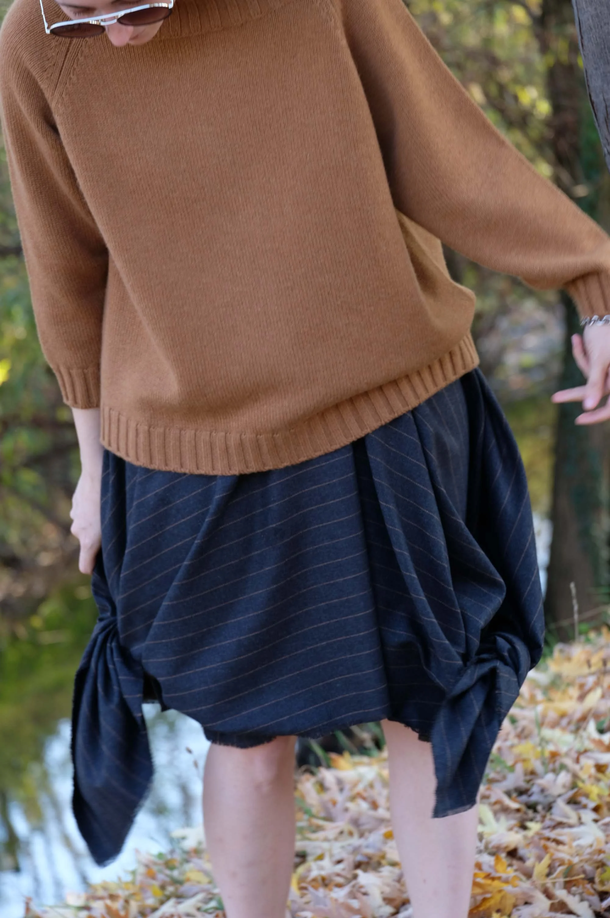 maglione morbido 100% cachemire color cammello