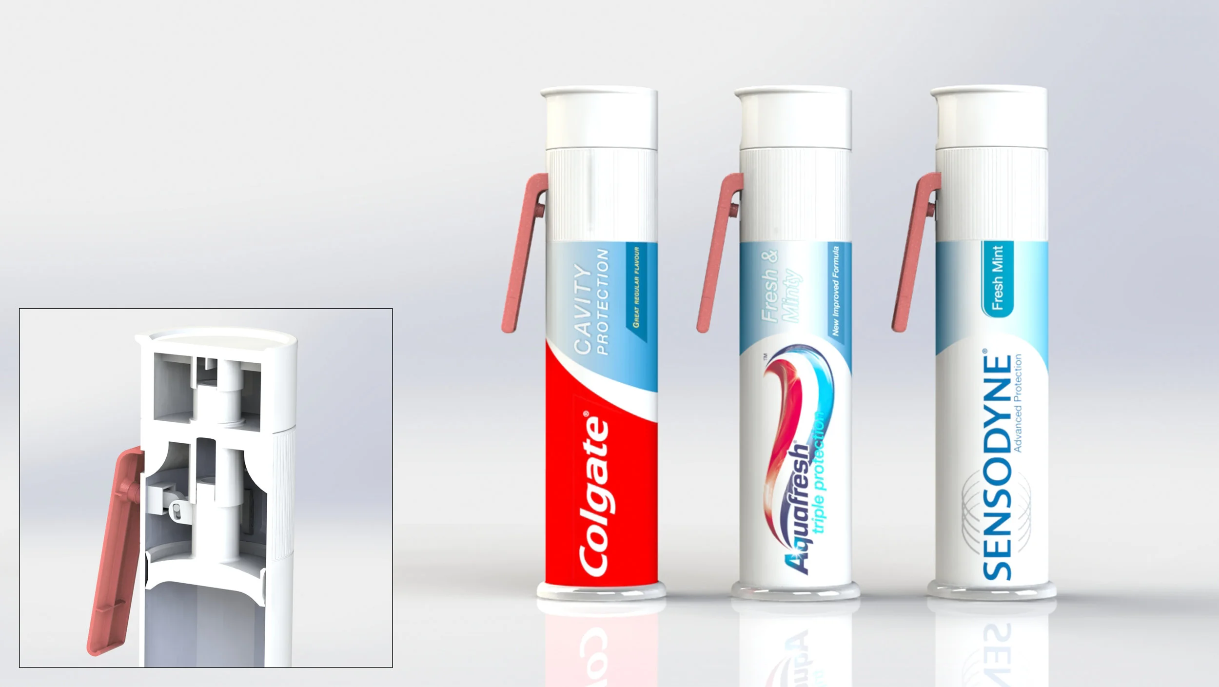 Aidan Smith / TOOTHPASTE DISPENSER / Packaging Design