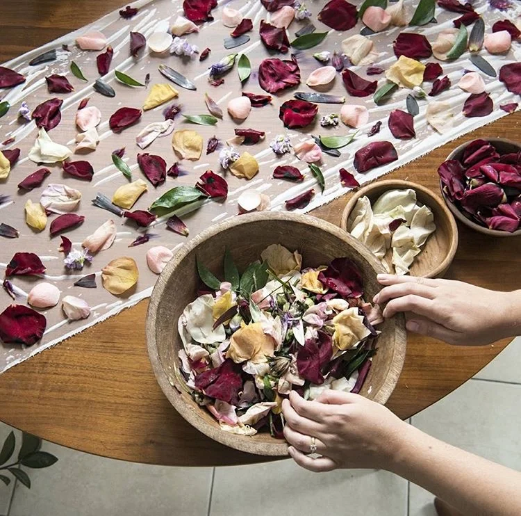 4 Yards of Dyed Silk