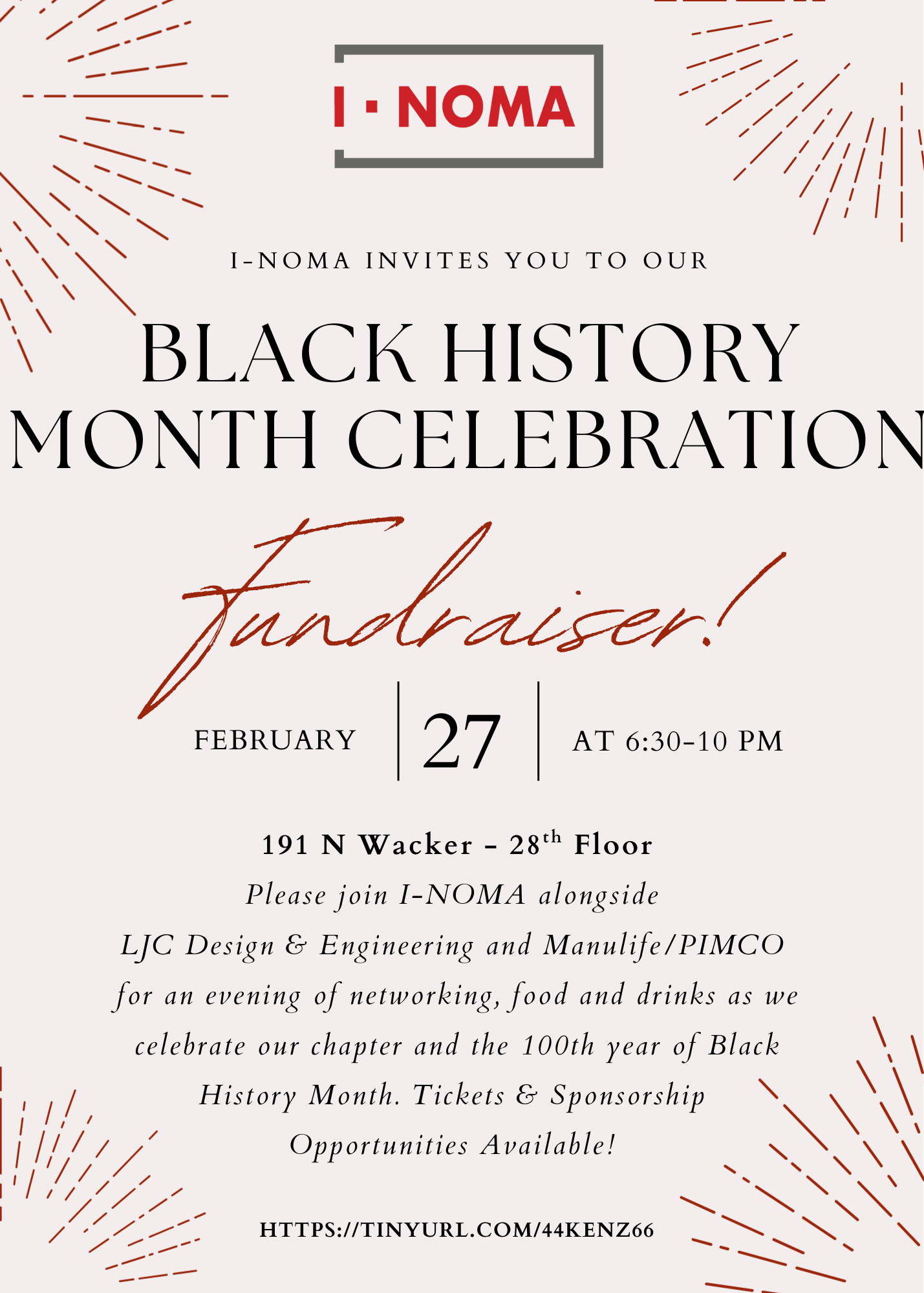 I-NOMA Black History Month Celebration &amp; Fundraiser