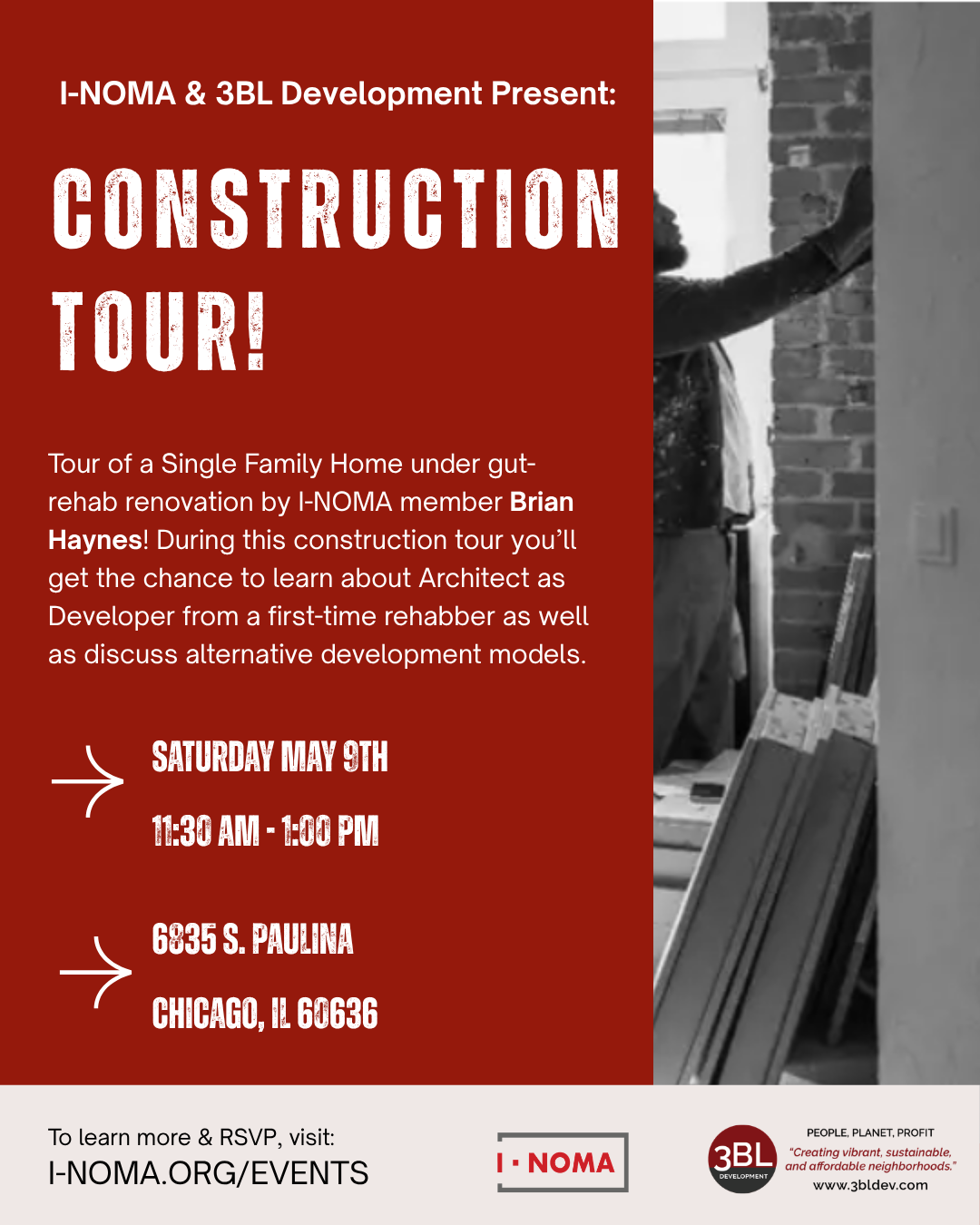 I-NOMA &amp; 3BL Development Present: Construction Site Tour!