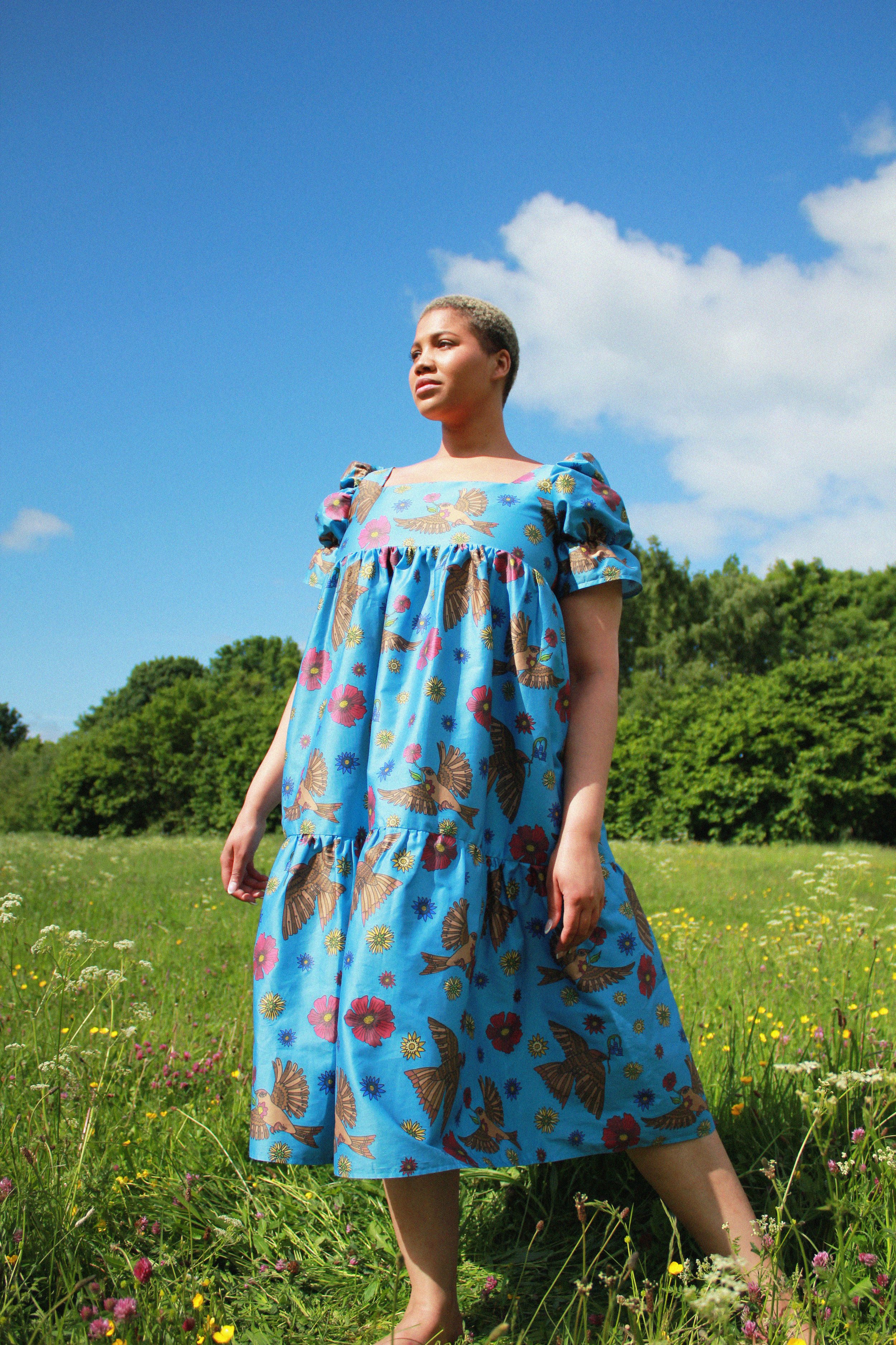 The Zelda Dress - Sweet Sparrow | Mary 