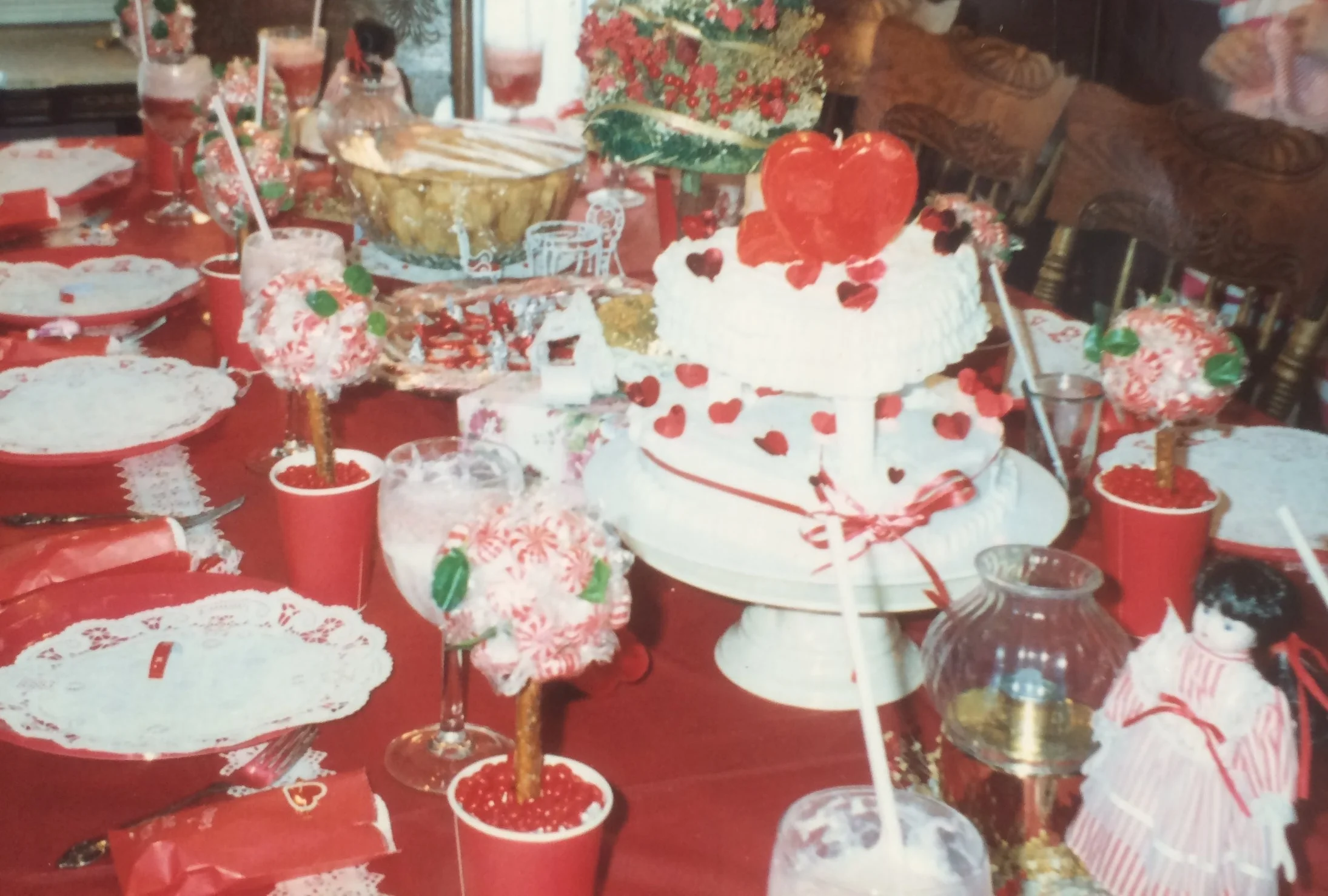 My mom created elaborate parties our entire childhood. When we moved to the farm, they even started 4th of July parties complete with pie-eating contests, professional-grade fireworks and 150 guests