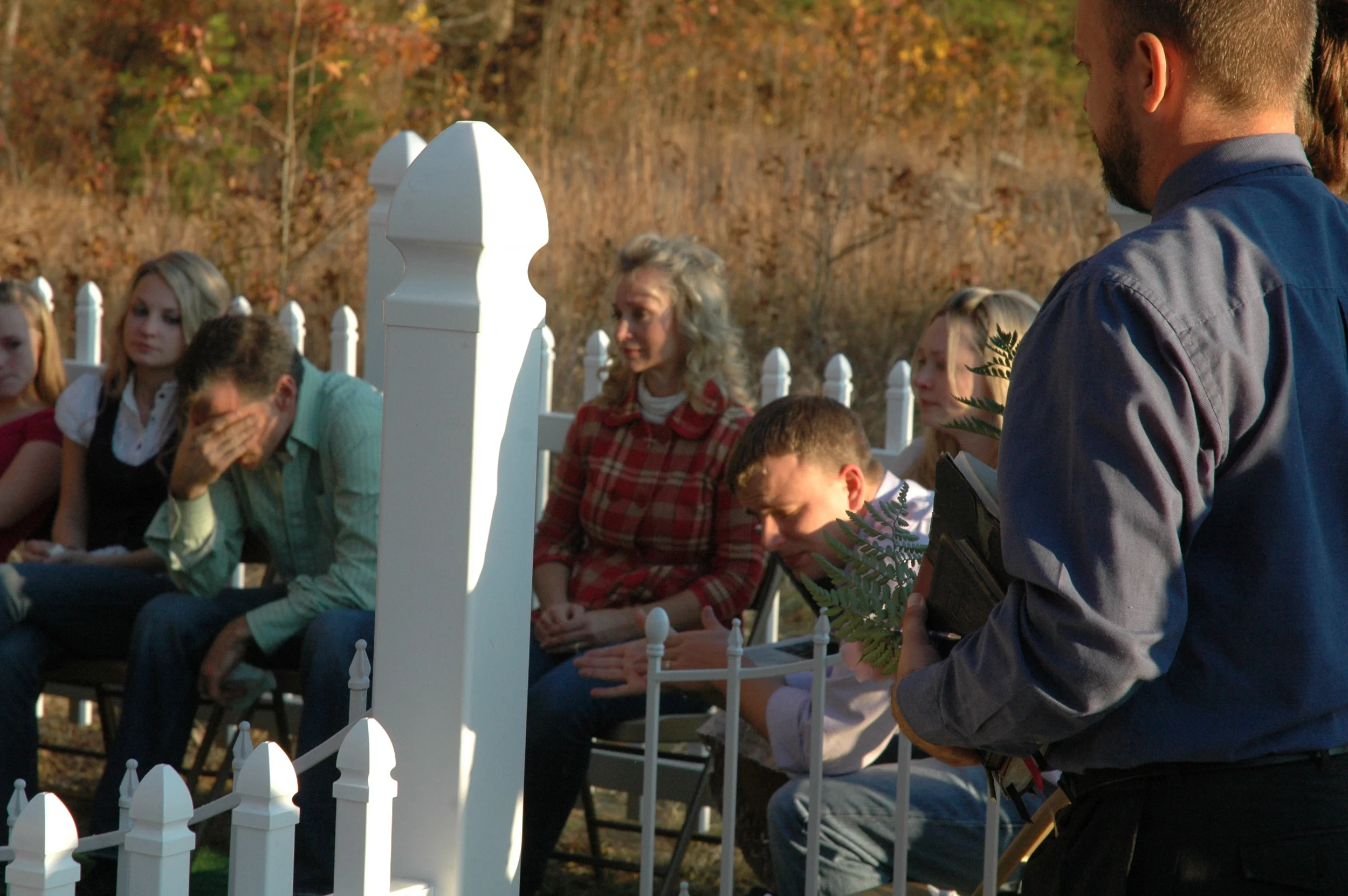 Jeff praying.