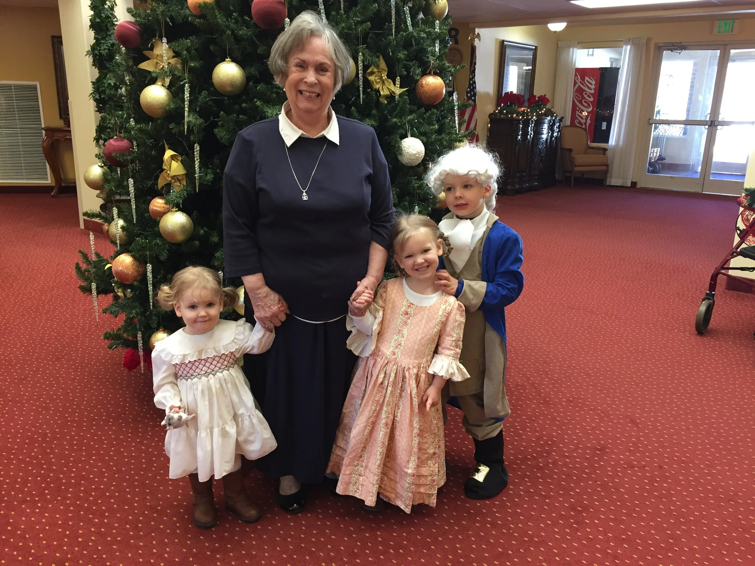 And we visited their Great Granny S in Richmond, VA.