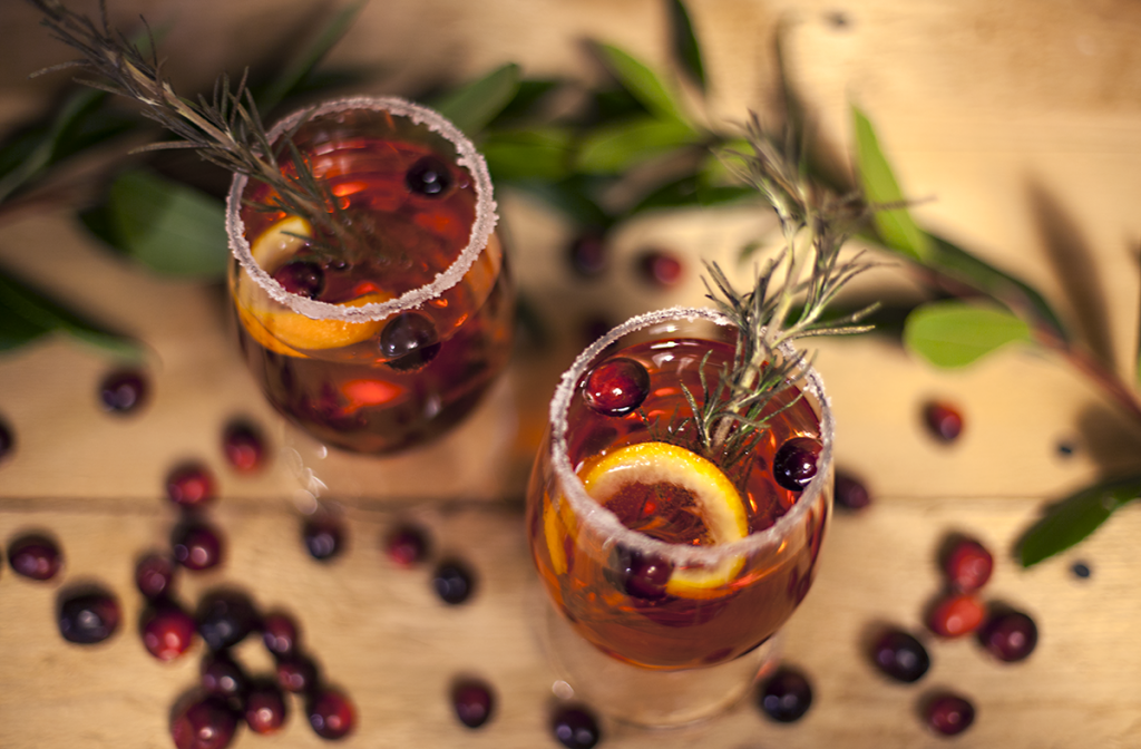 Cranberry Cider Sangria