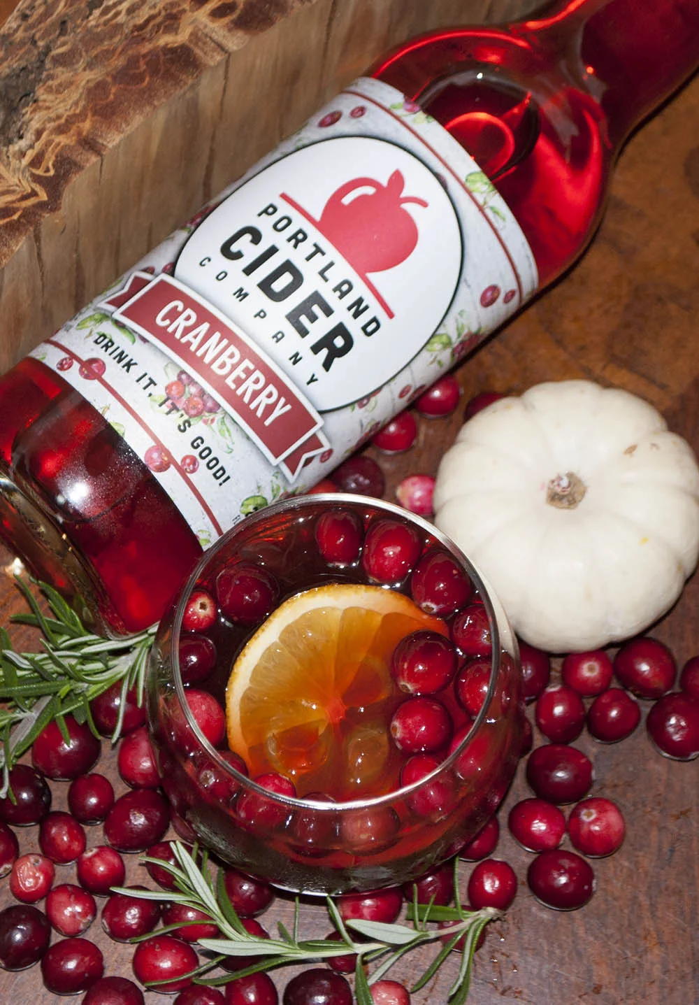 Cranberry-2 Cider Cocktail