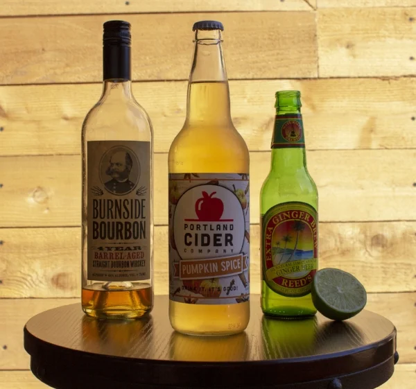Spiced Cider Mule Cocktail