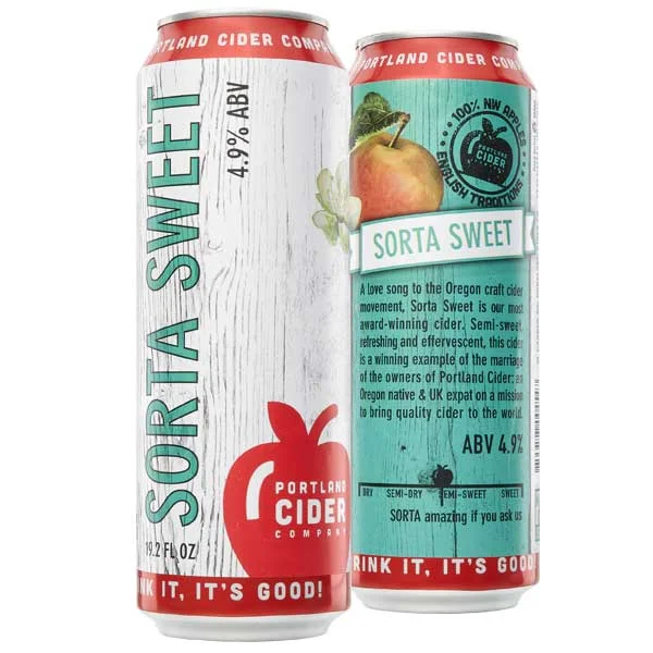 Available in 19.2oz Cans