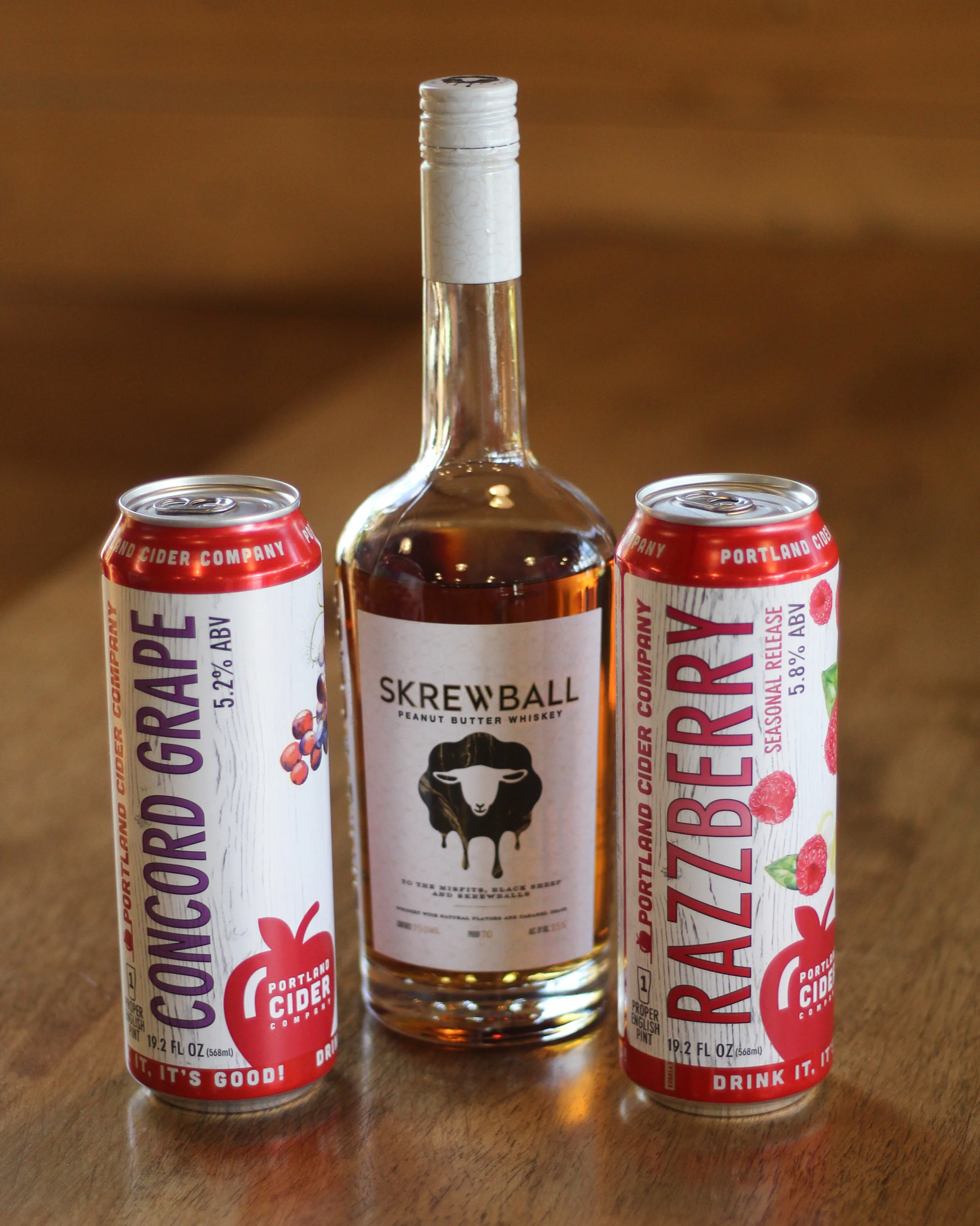 Peanut Butter Whiskey &amp; Cider Cocktail 