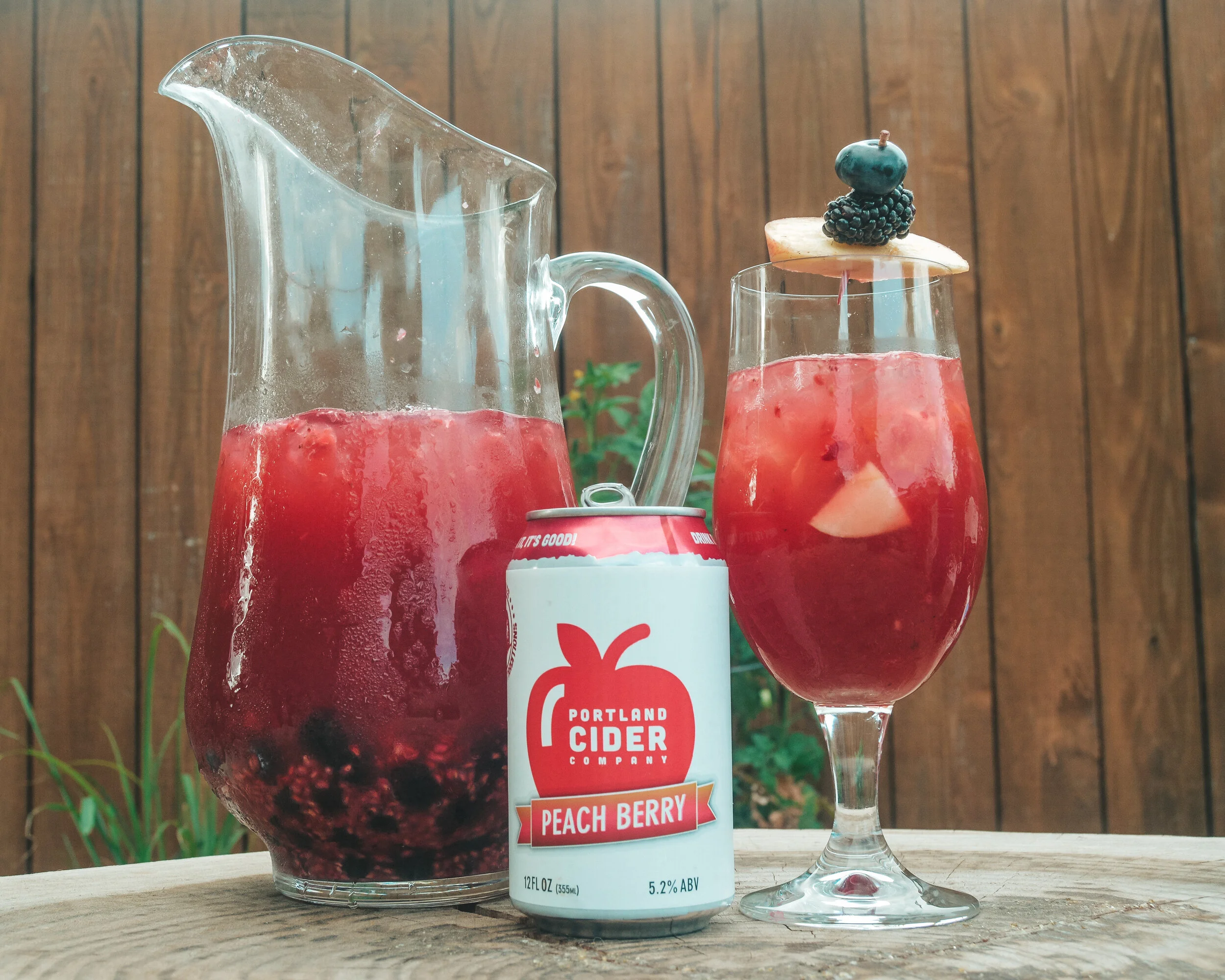 Peach Berry Sangria 