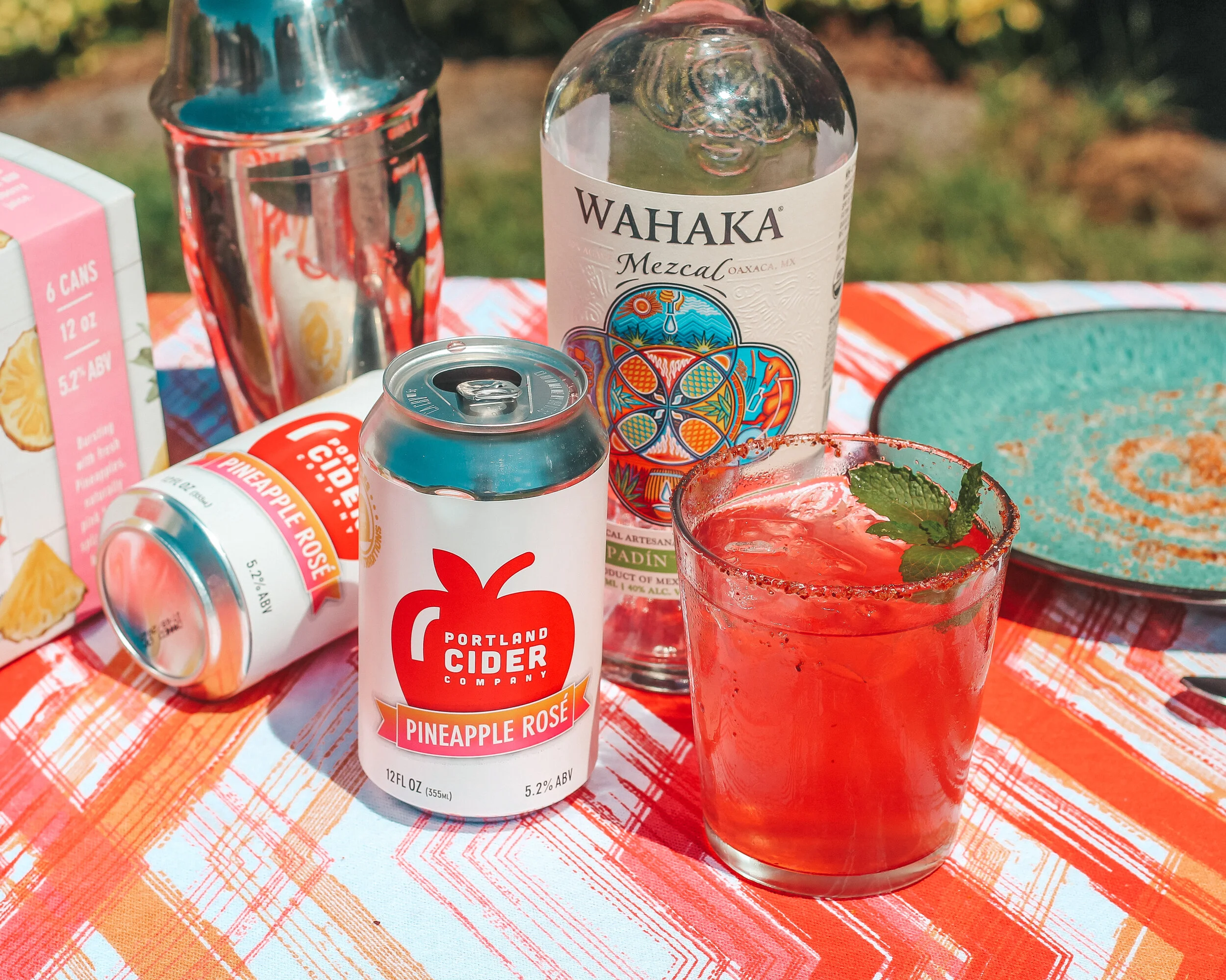 Pineapple Rosé Mezcalarita 