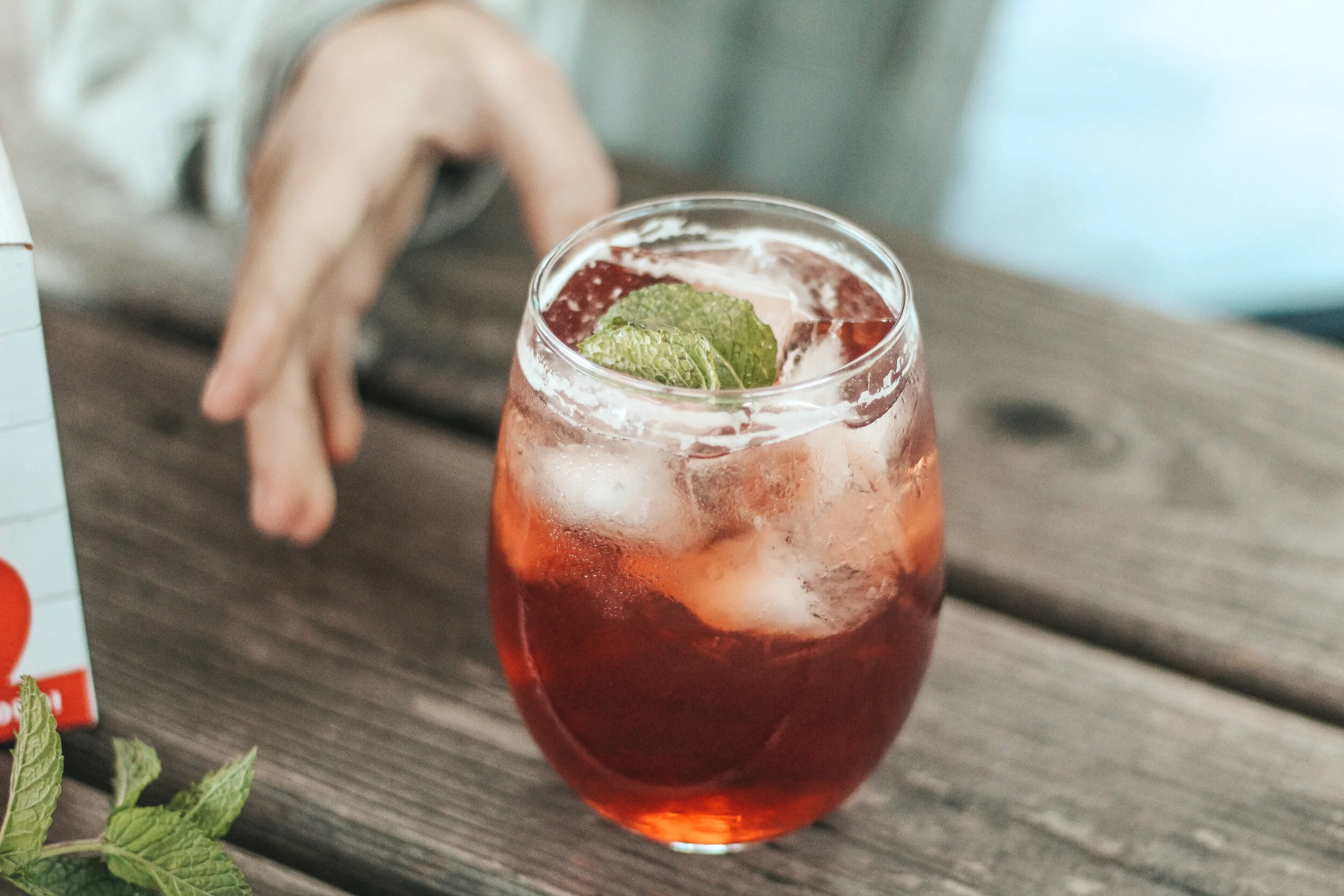 Razzberry Vanilla Cocktail