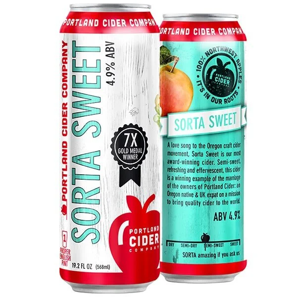 Sorta Sweet Cider Portland Cider Company Portland Cider Company