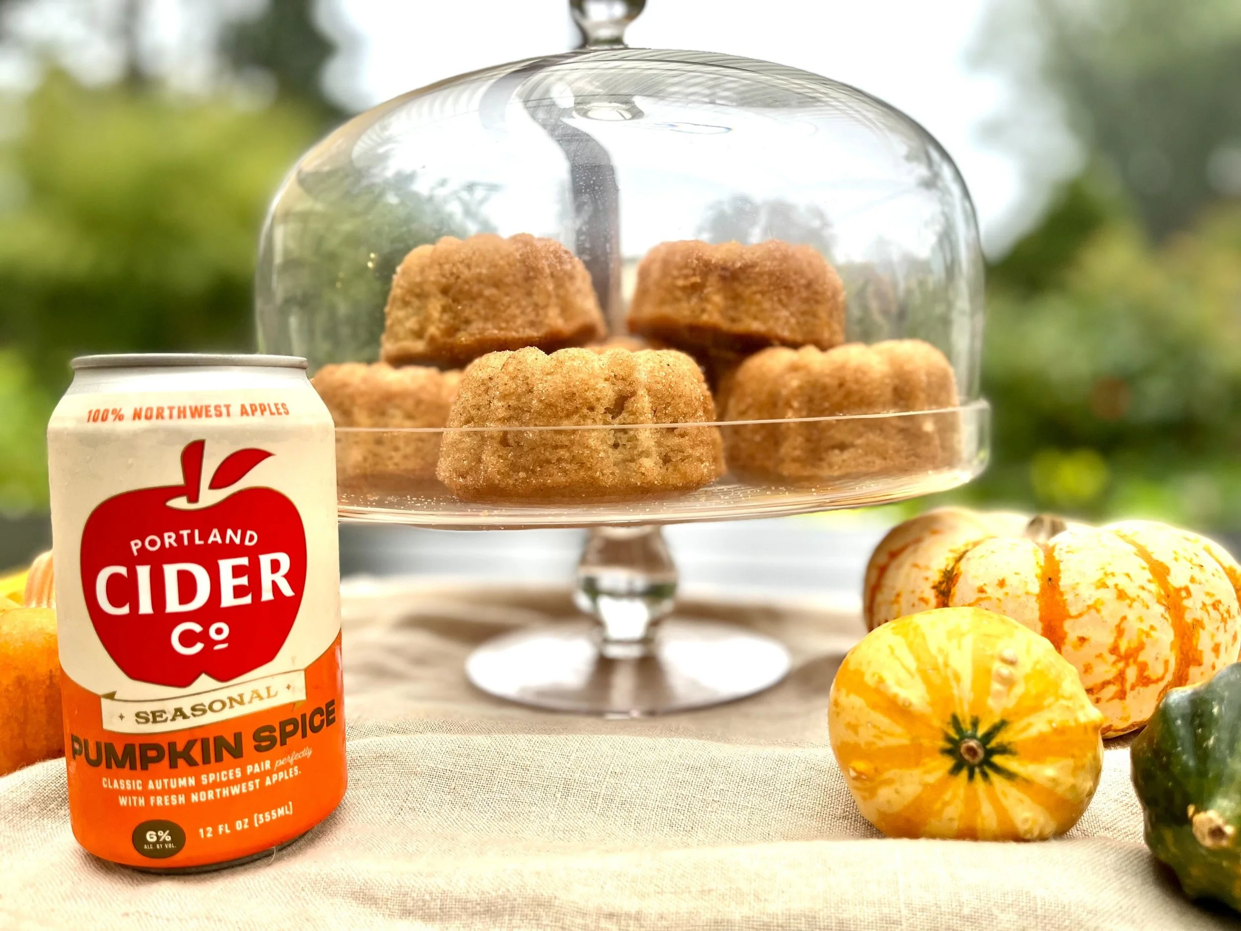Taste All the Favorite Flavors of Fall in These Pumpkin Spice Cider Bundt Cakes