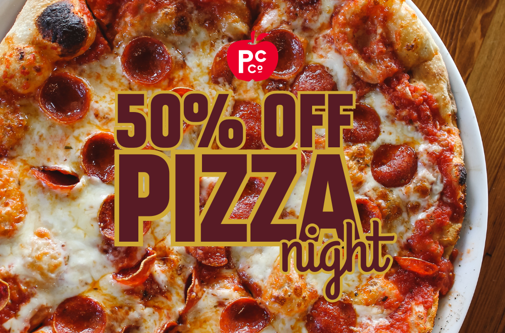 1/2 off Pizza Night at Portland Cider Co.