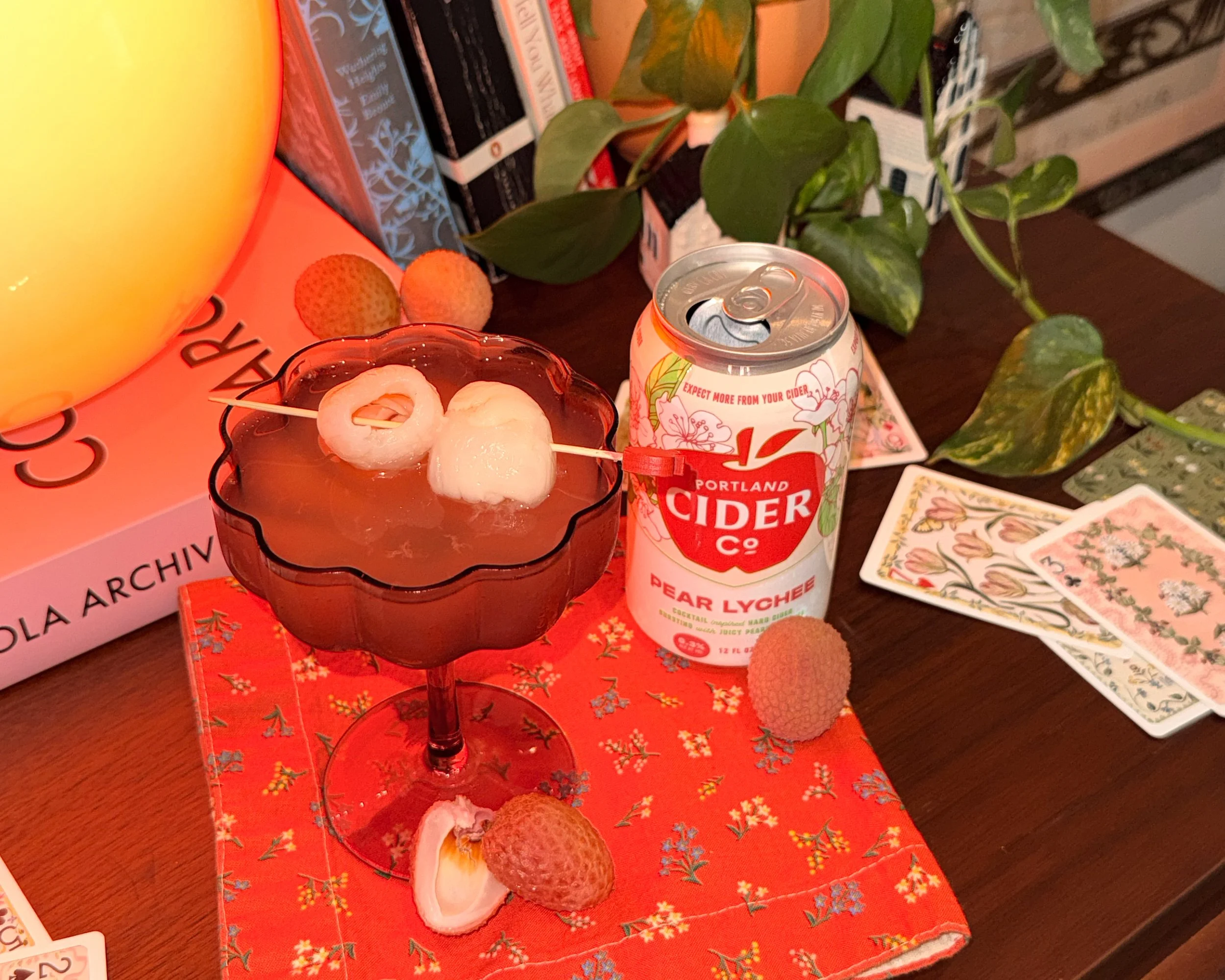 Stay In, Sip Fancy: A Pear Lychee Martini for Valentine's Day