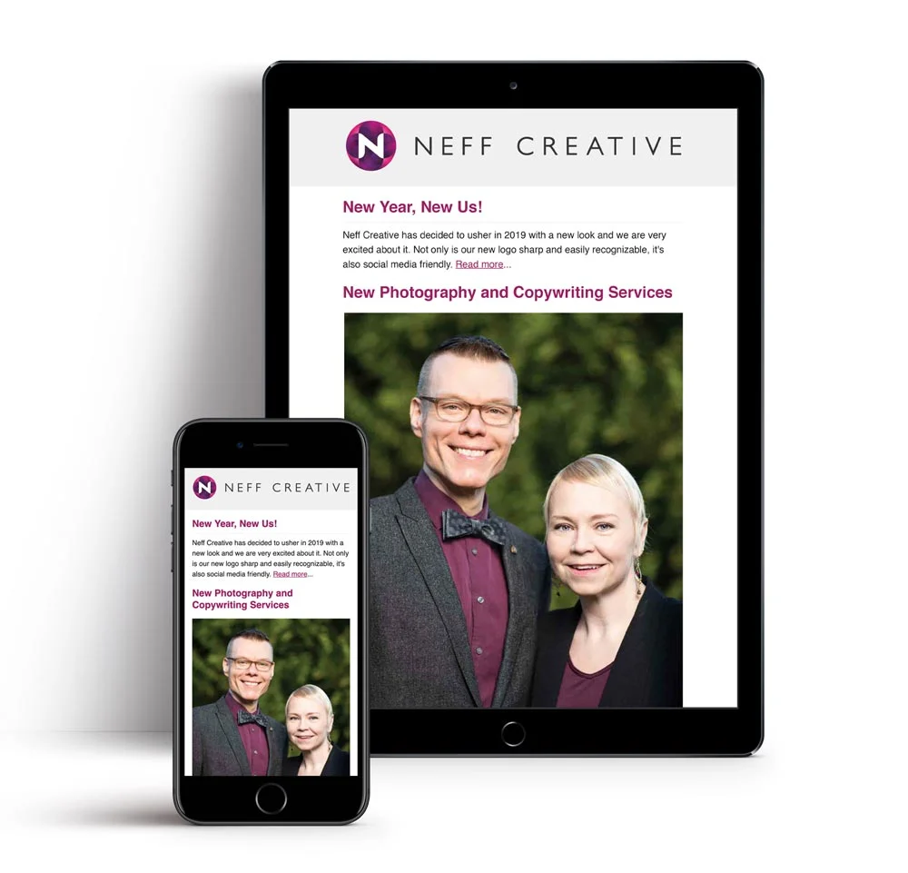 Neff Creative Newsletter Designers in Asheville NC