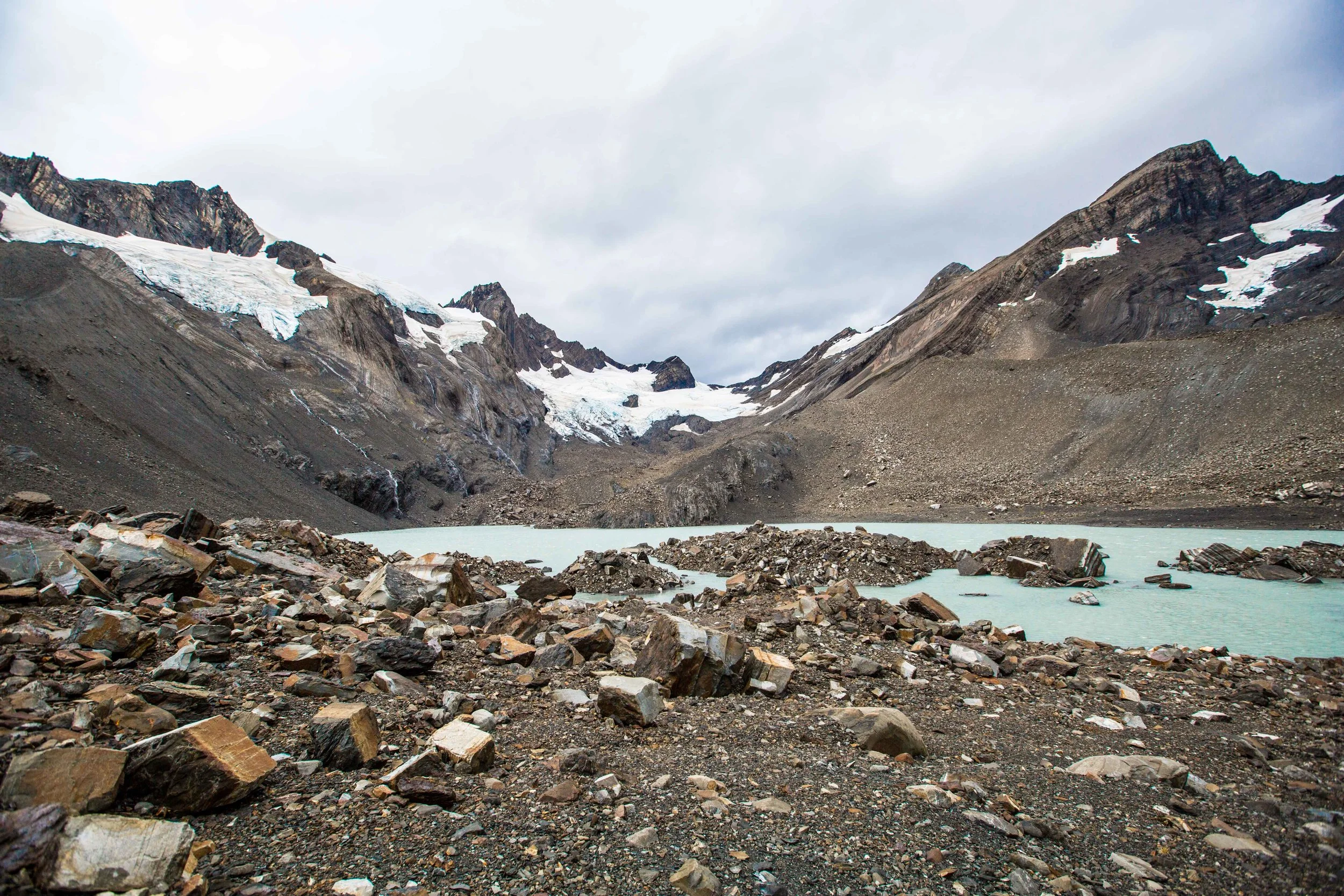 Inside an area known as “the Fortress”, where we camped among giant rocks which protected us from roaring winds