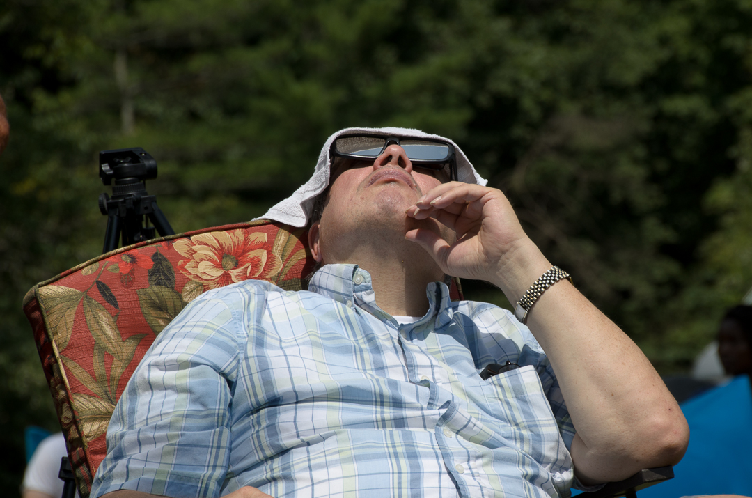 Watching People Watch the Eclipse
