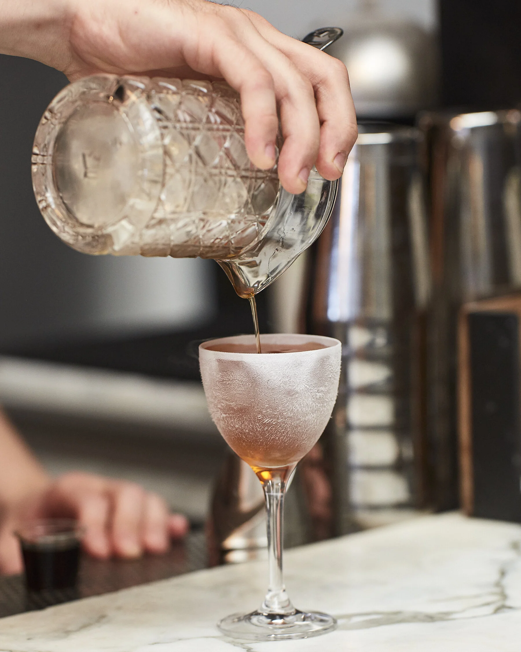Cocktail at Service Bar.
