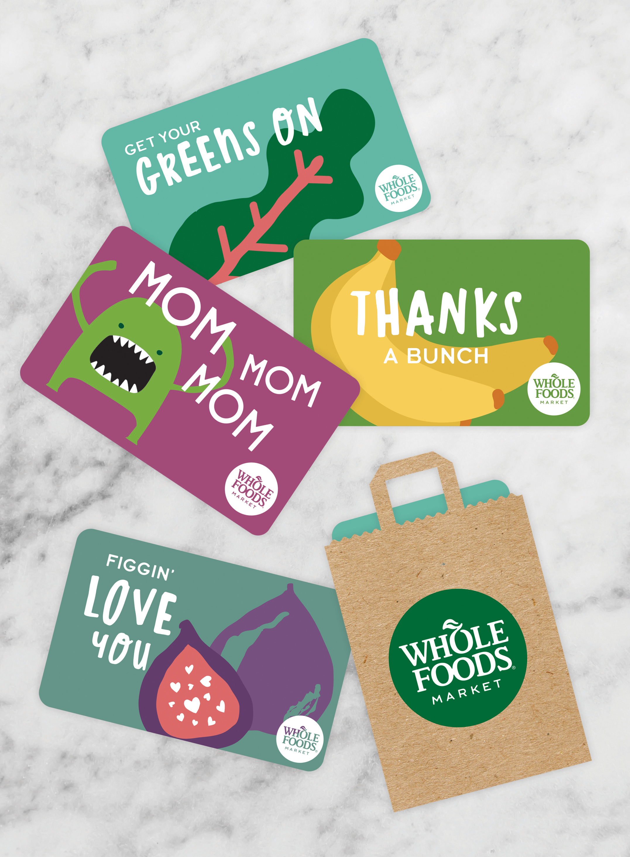 Whole Foods Gift Card by Steve Wolf on Dribbble