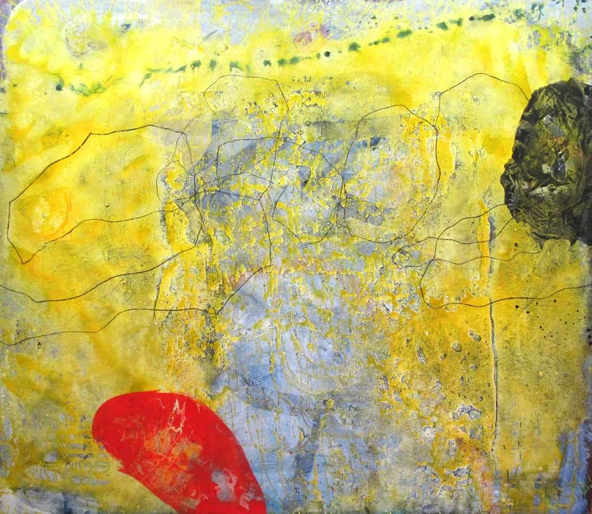 Sense títol, 200 x 185 cms. Pintura sobre tela, 2010.