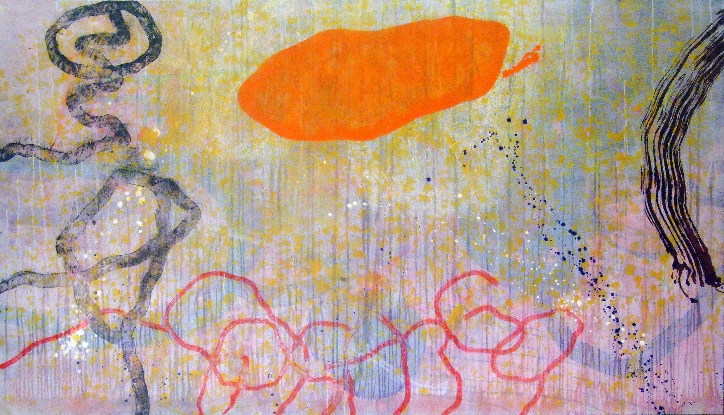 Sense títol, pinura sobre tela, 260 x 155 centímetres, 2011