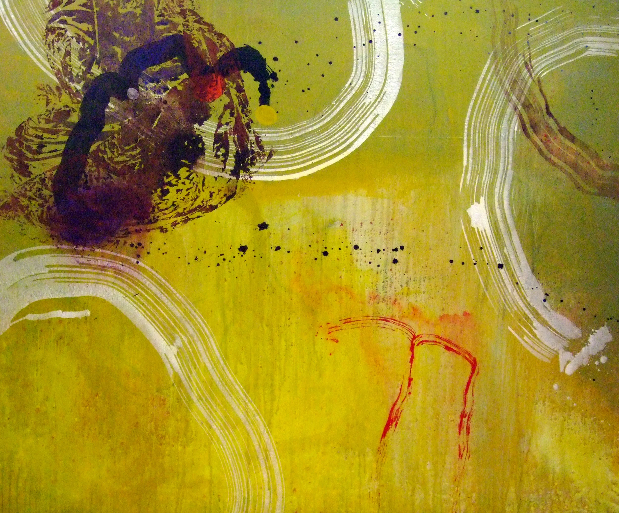 Sense títol, pintura sobre tela, 160 x 185 centímetres, 2012