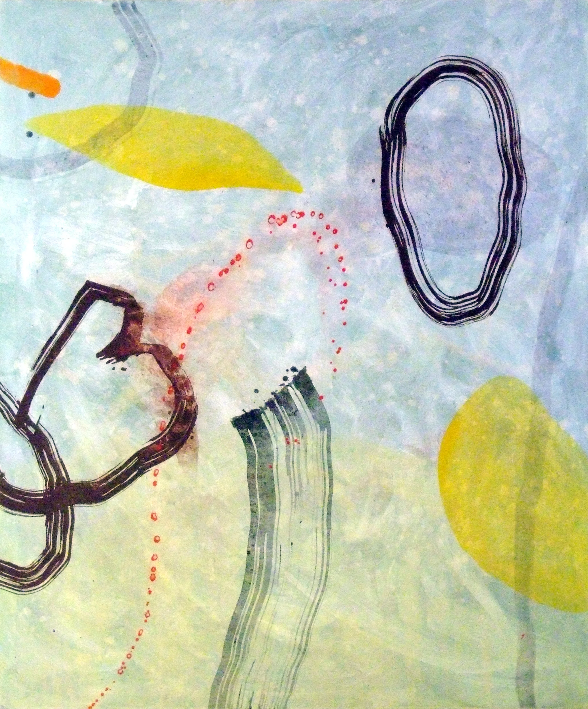 Sense títol, pintura sobre tela, 195 x 150 centímetres, 2011