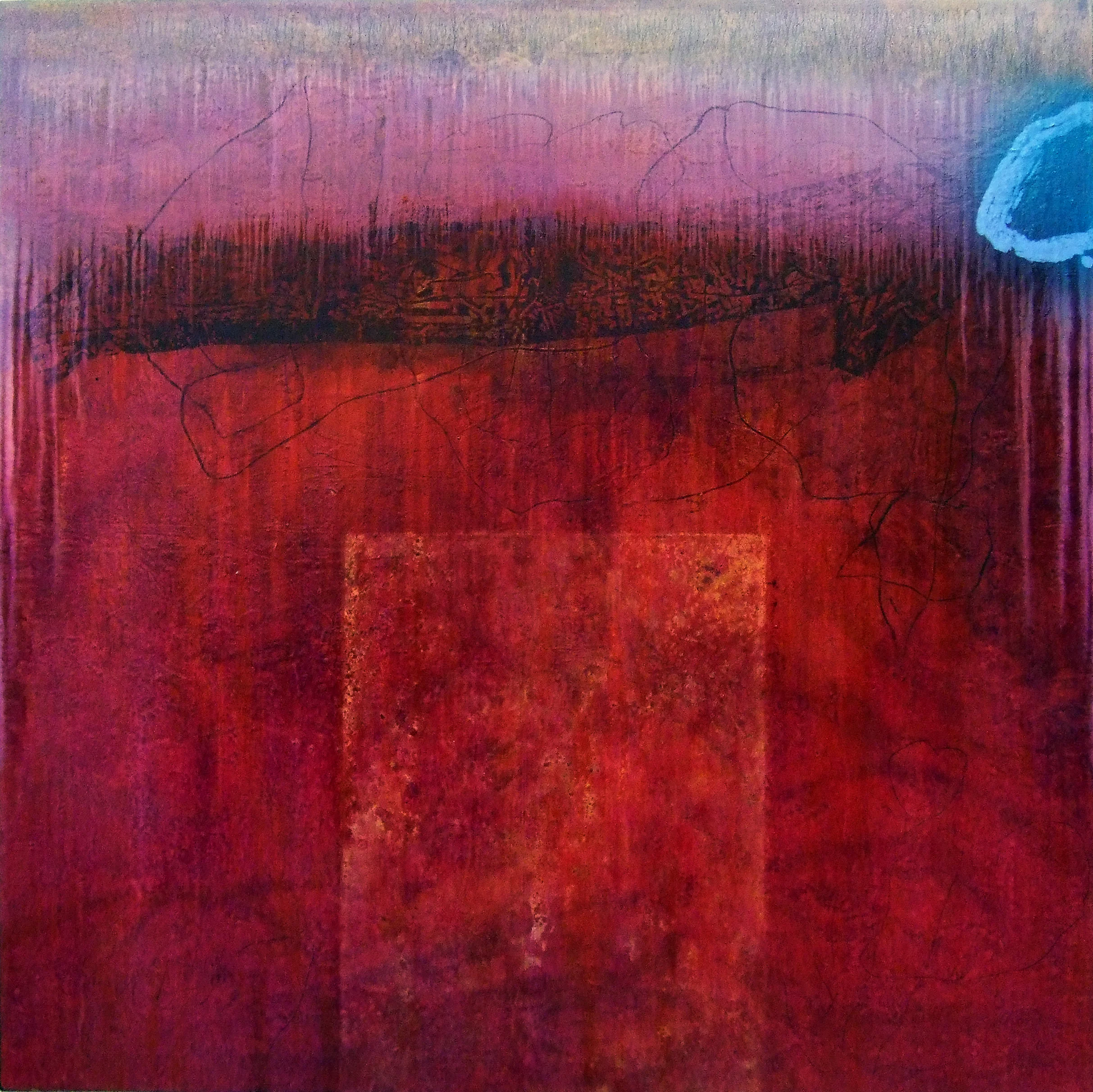 Sense títol, pintura sobre tela, 160 x 150 centímetres 2007