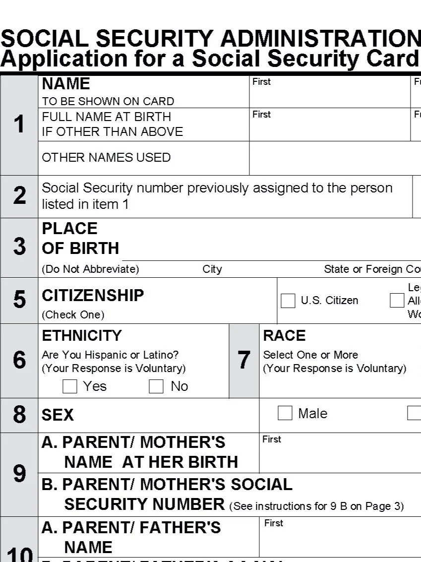 Social Security Application How-To
