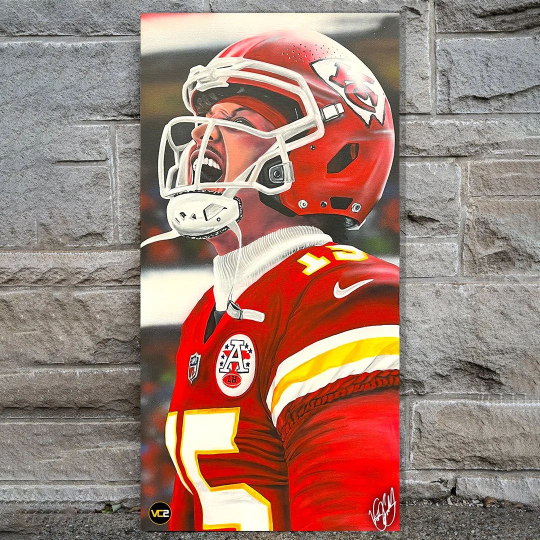 HIM: PATRICK MAHOMES - ORIGINAL PAINTING