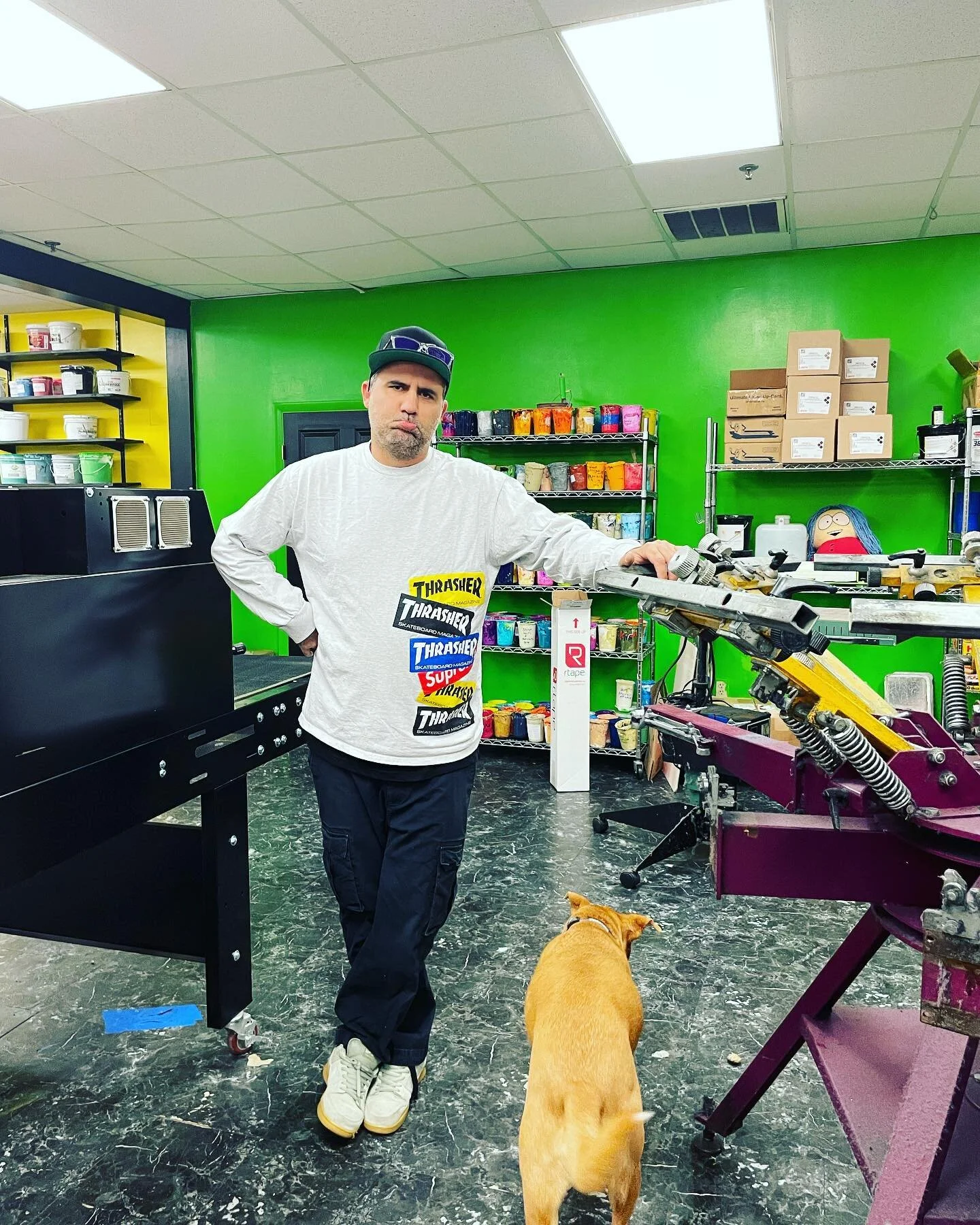 Bitter sweet to see the press go . My first real press this puppy has made me so much $$$ treated us great from the start but excited for the next chapter here stay tuned  Also I was very selective on who I sold this press to I know it went to a good