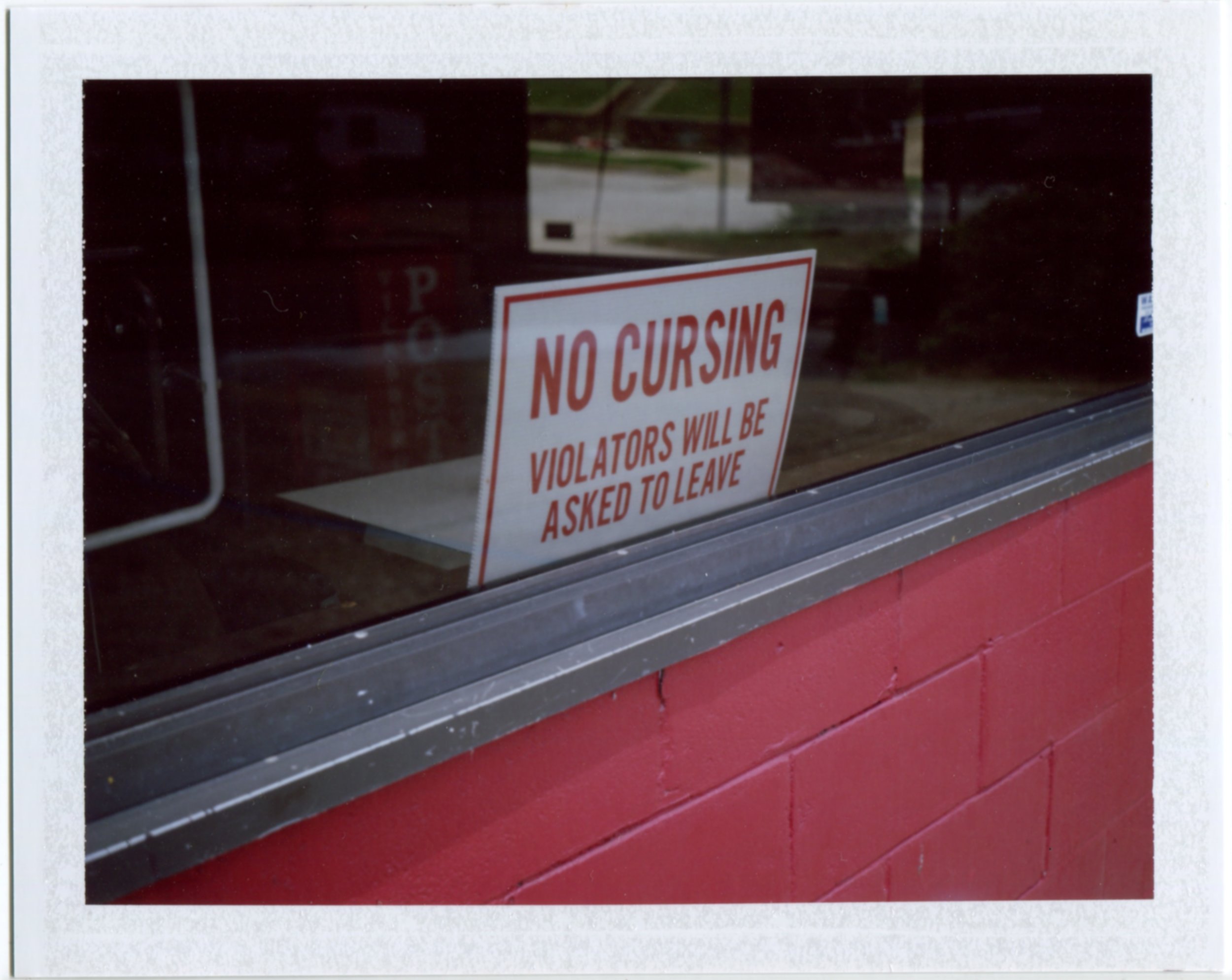 NO CURSING, Vicksburg, Miss. / Land Camera