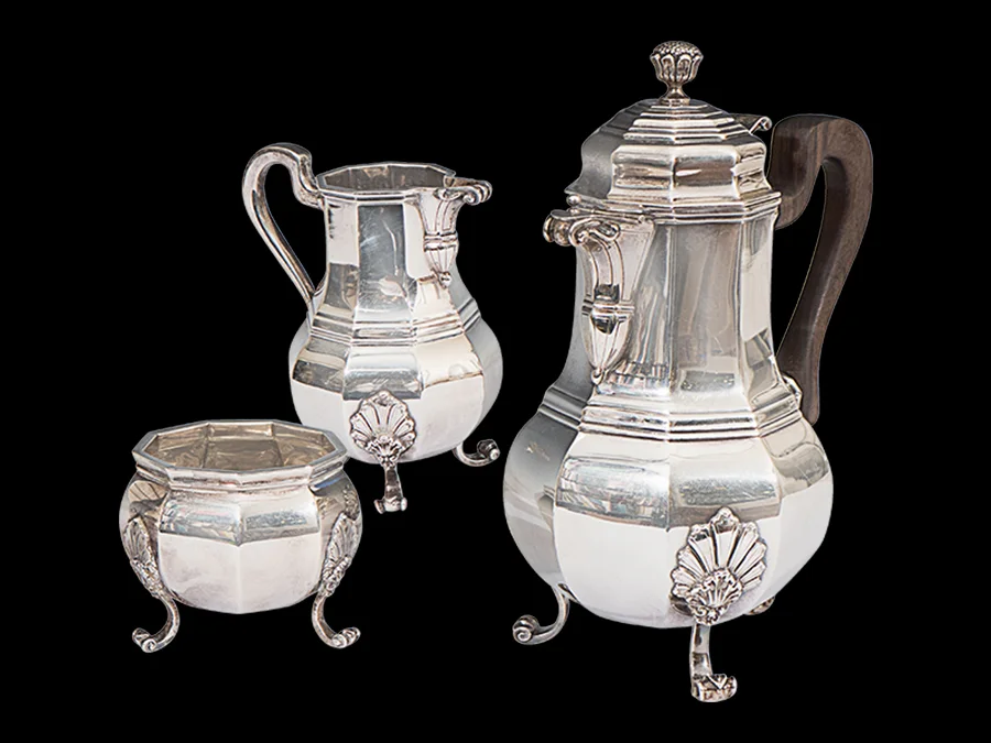 Tiffany &amp; Co. Sterling Silver Three Piece Tea Set&nbsp;
