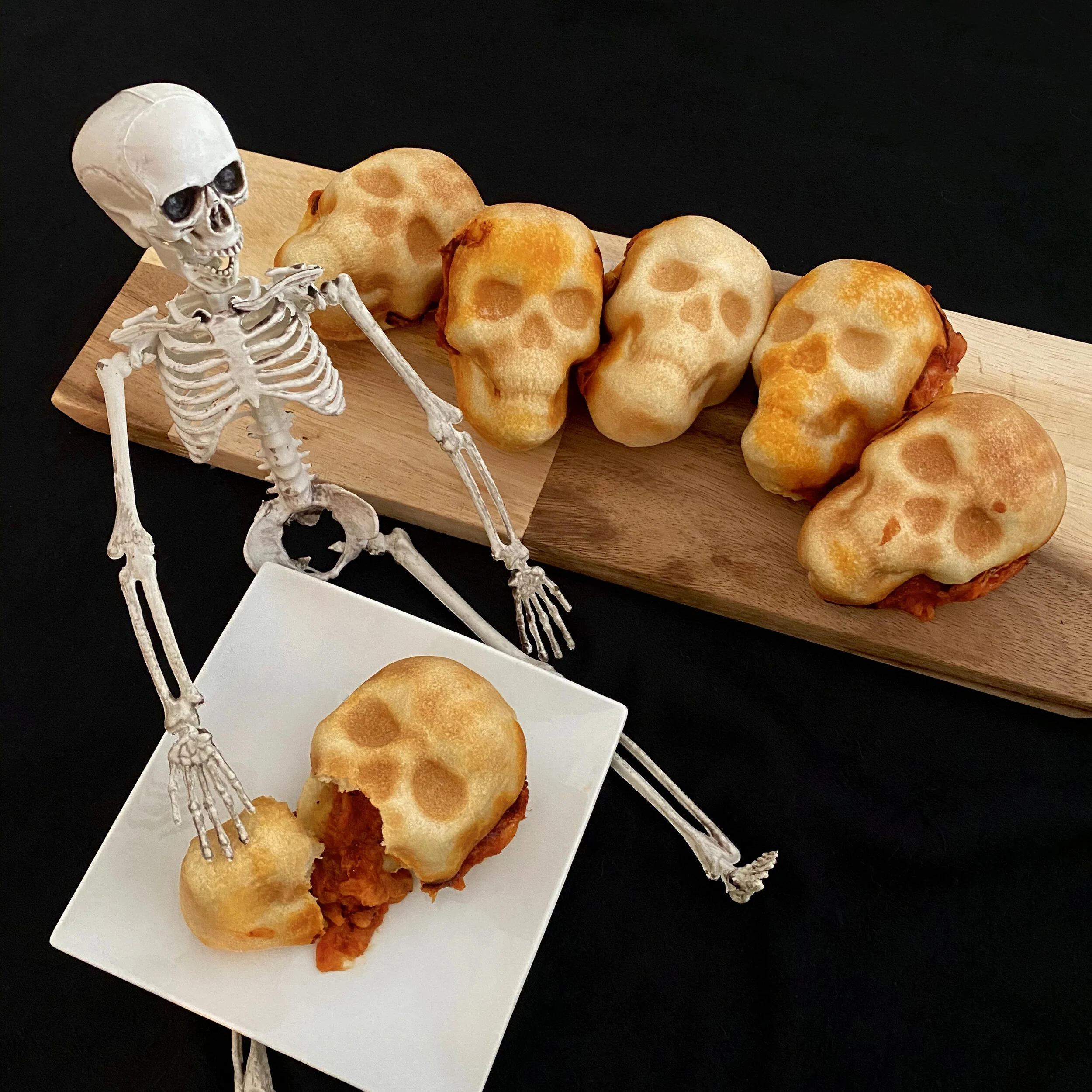 Pizza Skulls