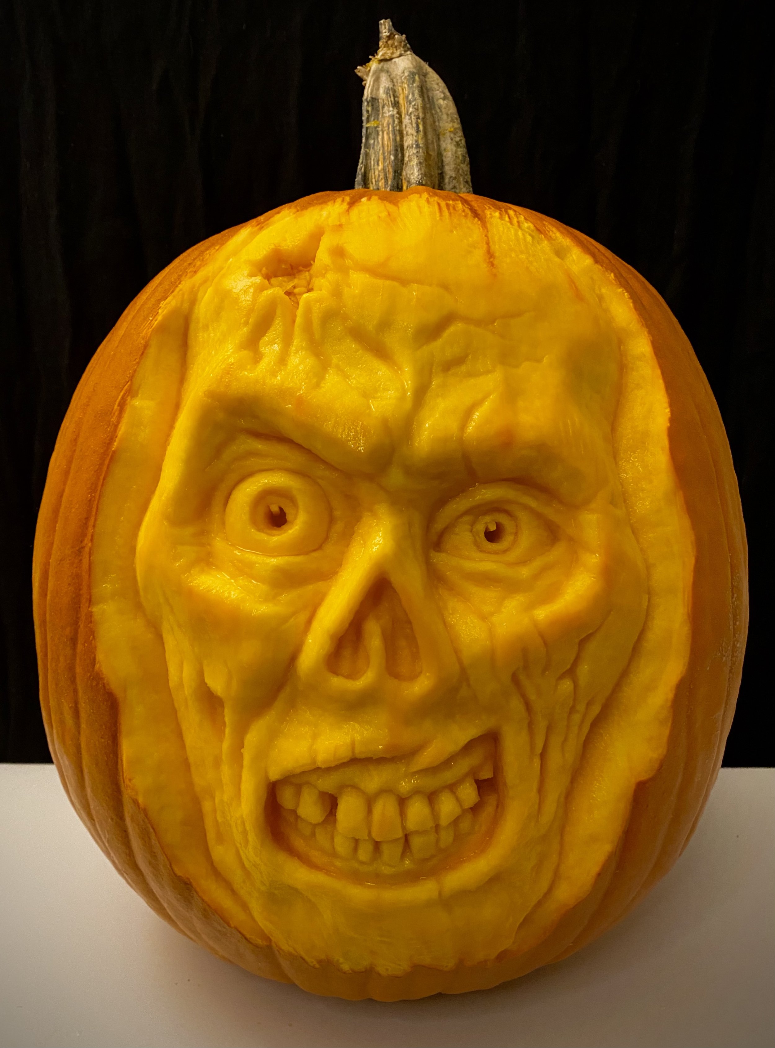 Zombie pumpkin 2021