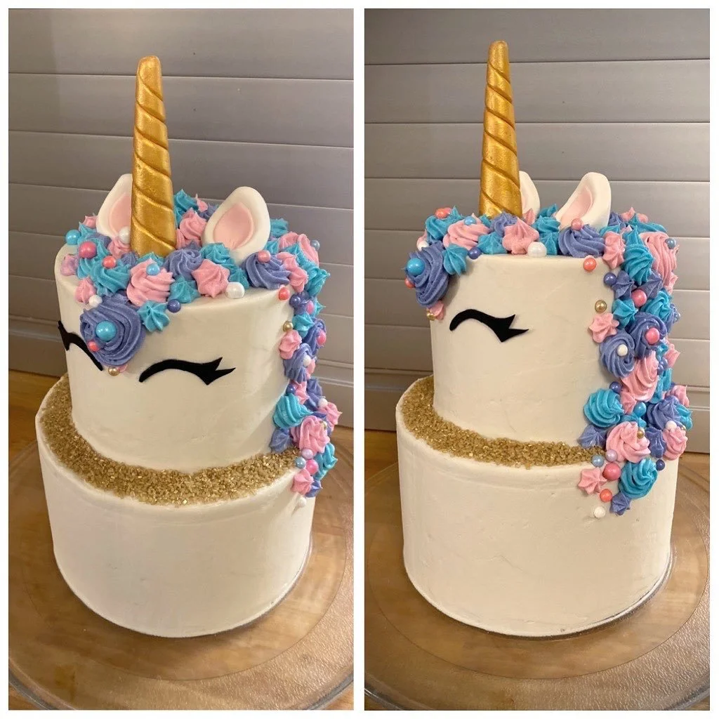 Unicorn birthday cake