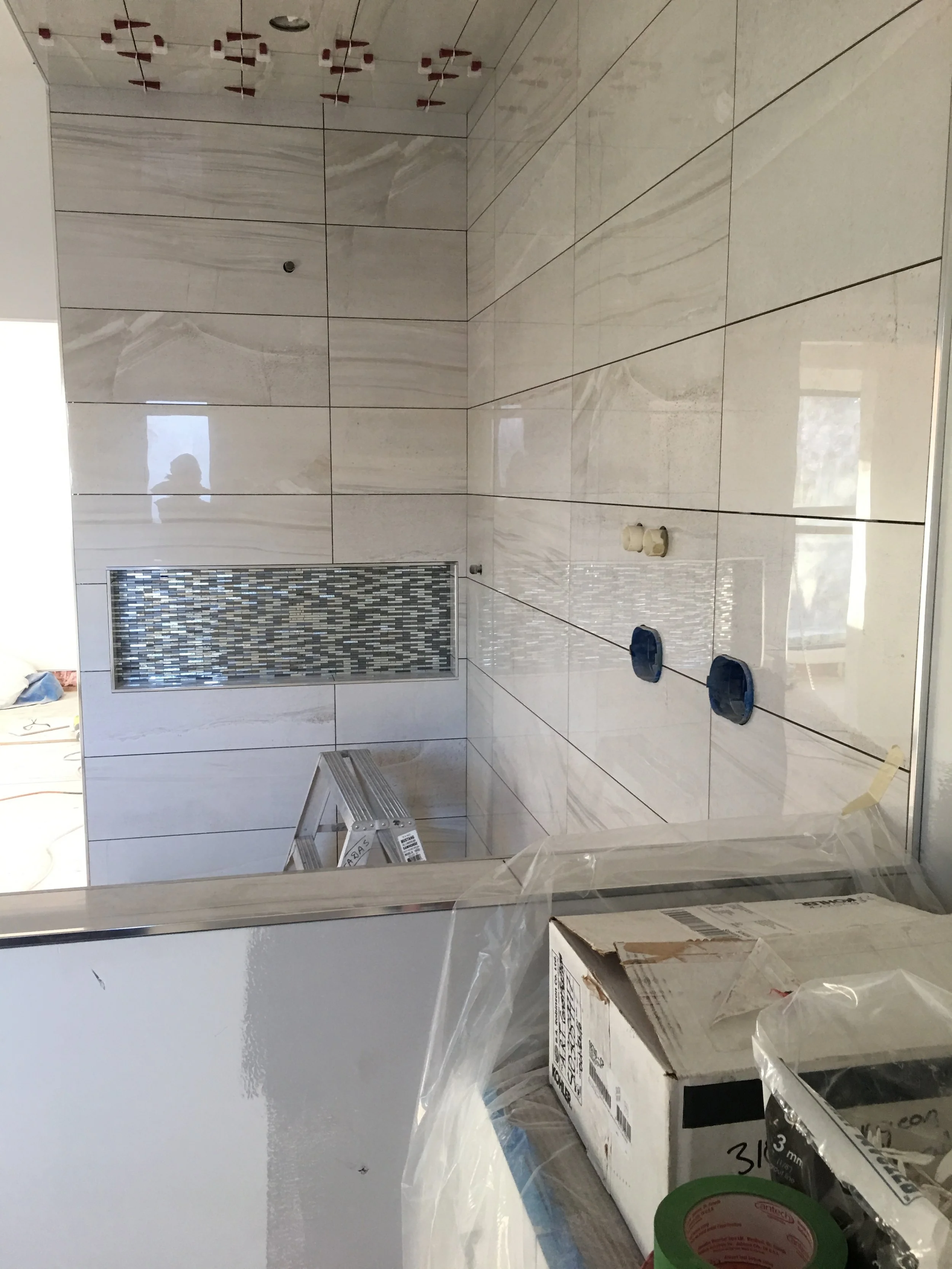 Master ensuite bathroom. 9 foot shower! 