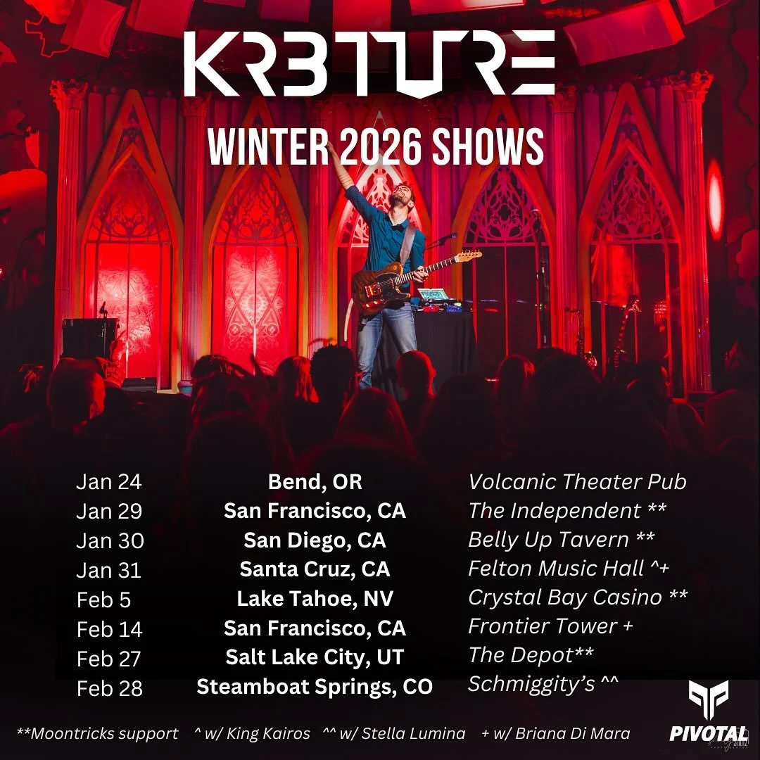 Happy 2026 y&rsquo;all 🍃 See y&rsquo;all soon in CA, OR, NV, UT! Playing a bunch of shows with some of my dearest friends including @moontricks_music 🪕 @king_kairos_ 🎙️ @stellaluminaofficial 🥁 @brianadimara 🎻
Photo by @shady.shotz 📸