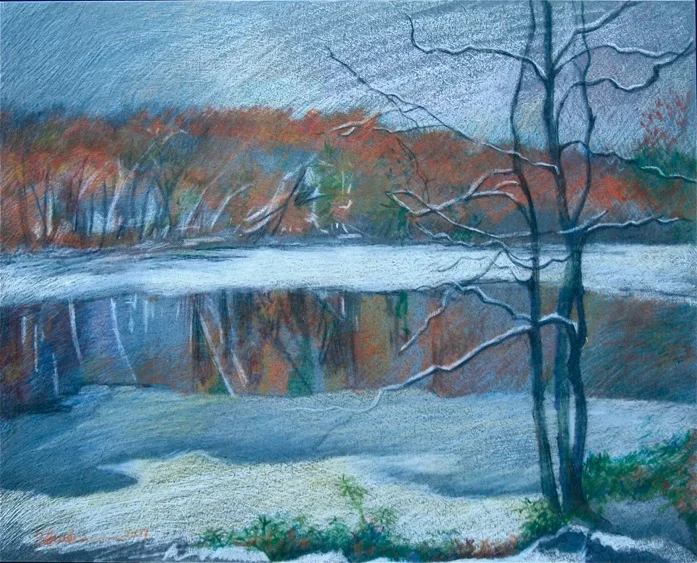Lake Whatmore Winter Reflections