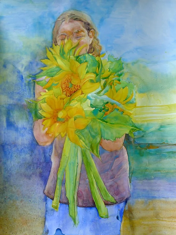 Vineyard Flower Girl III